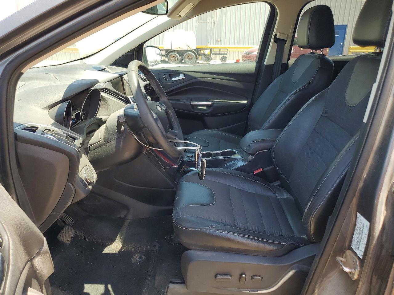 2013 Ford Escape Titanium Charcoal vin: 1FMCU0J93DUB21193