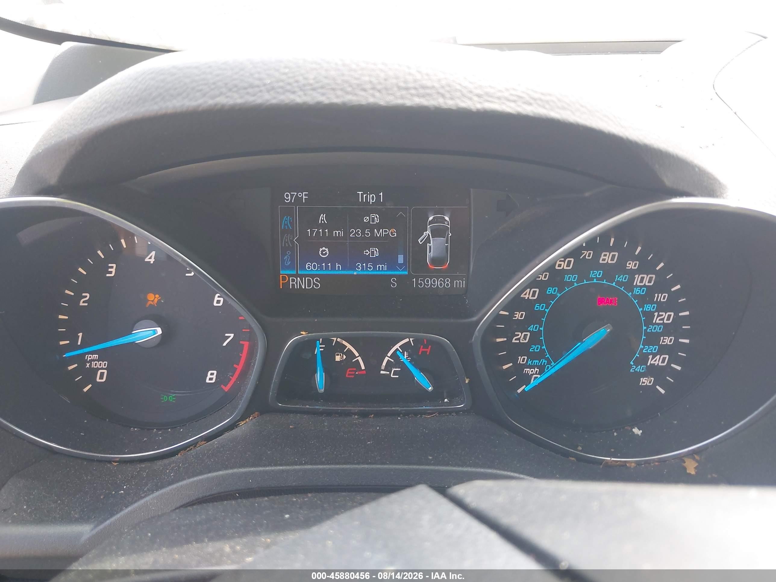 2013 Ford Escape Titanium Green vin: 1FMCU0J93DUC09144