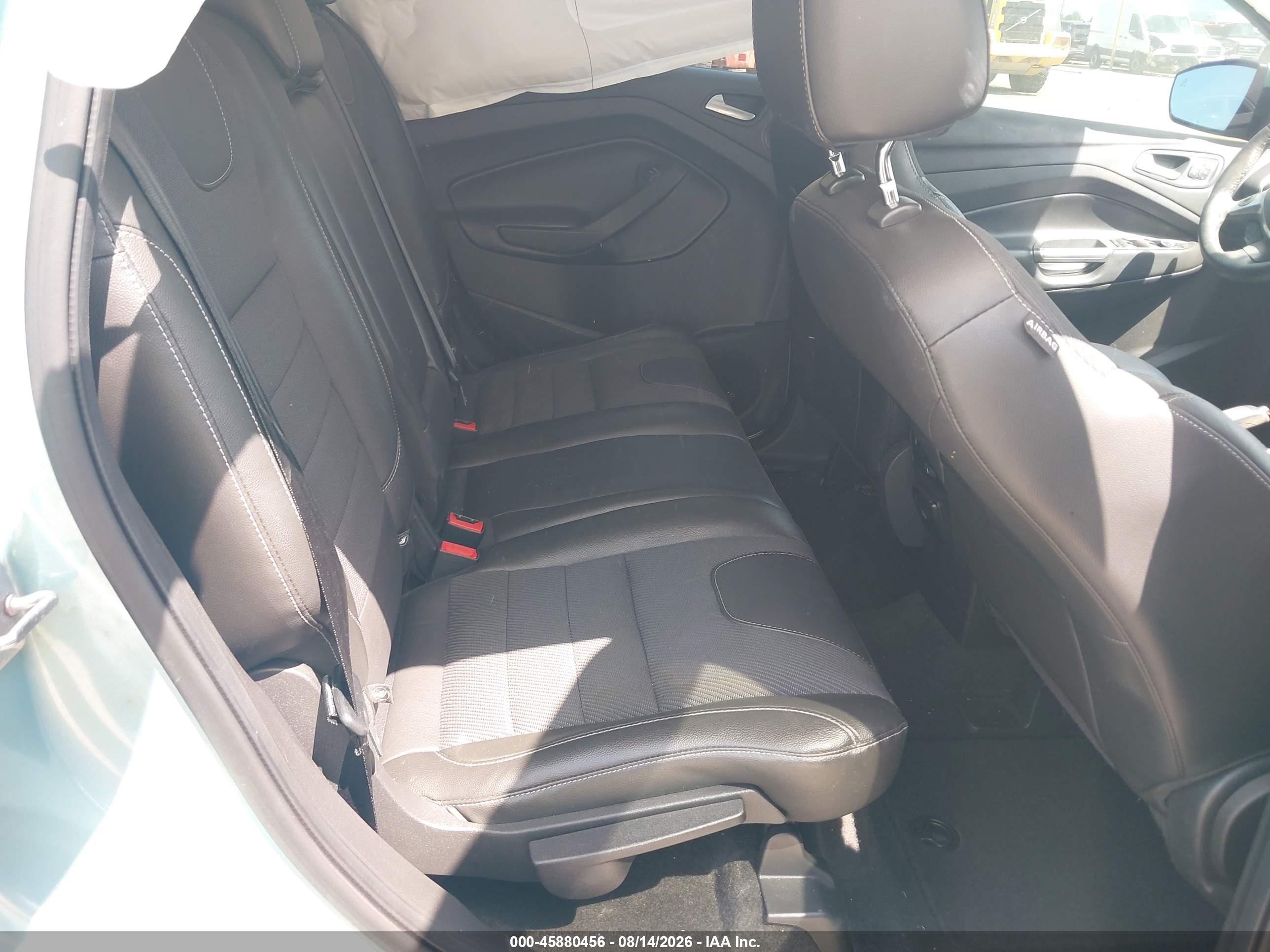 2013 Ford Escape Titanium Green vin: 1FMCU0J93DUC09144