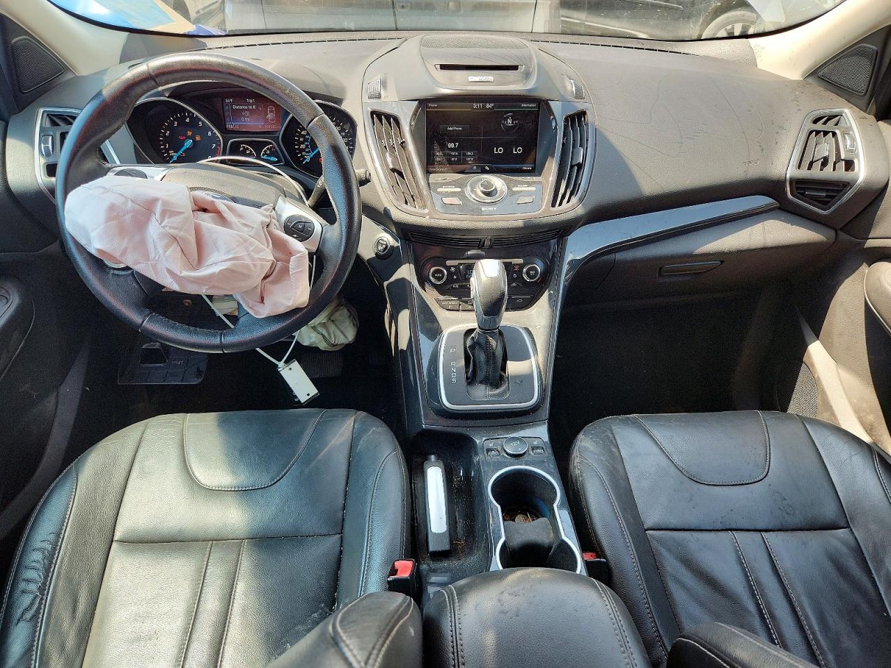 2013 Ford Escape Titanium Silver vin: 1FMCU0J93DUC22024