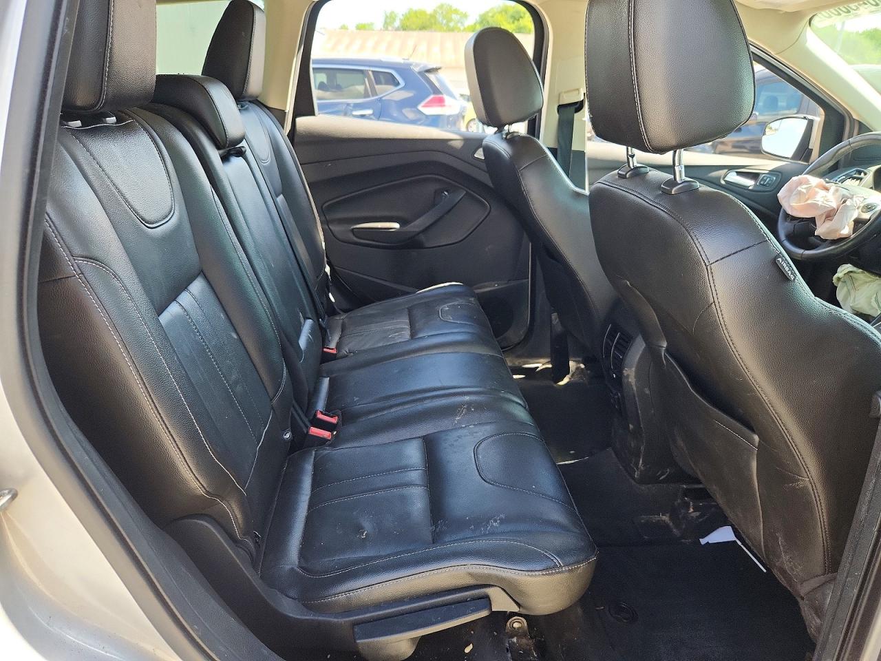 2013 Ford Escape Titanium Silver vin: 1FMCU0J93DUC22024