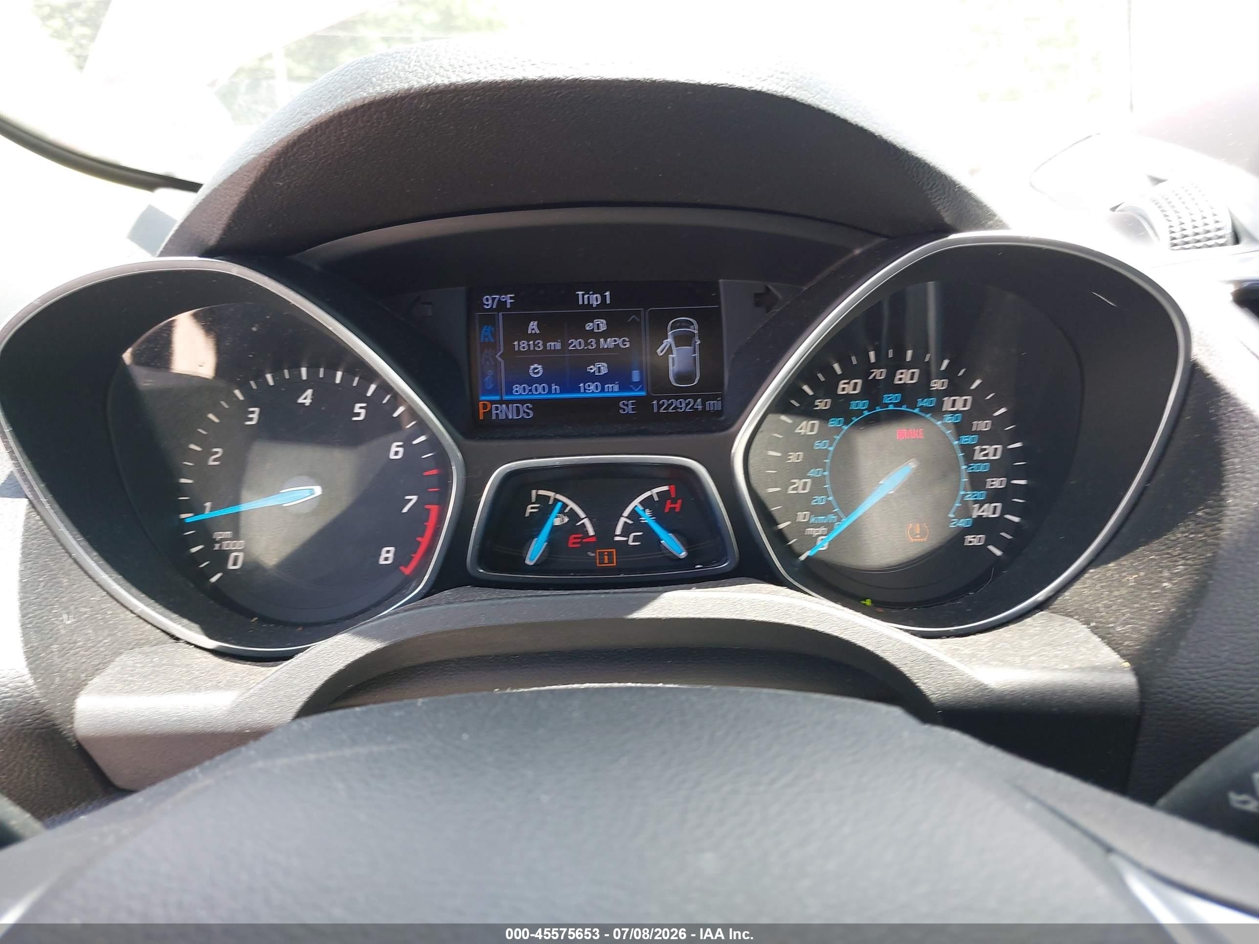 2013 Ford Escape Titanium Красный vin: 1FMCU0J93DUC23934