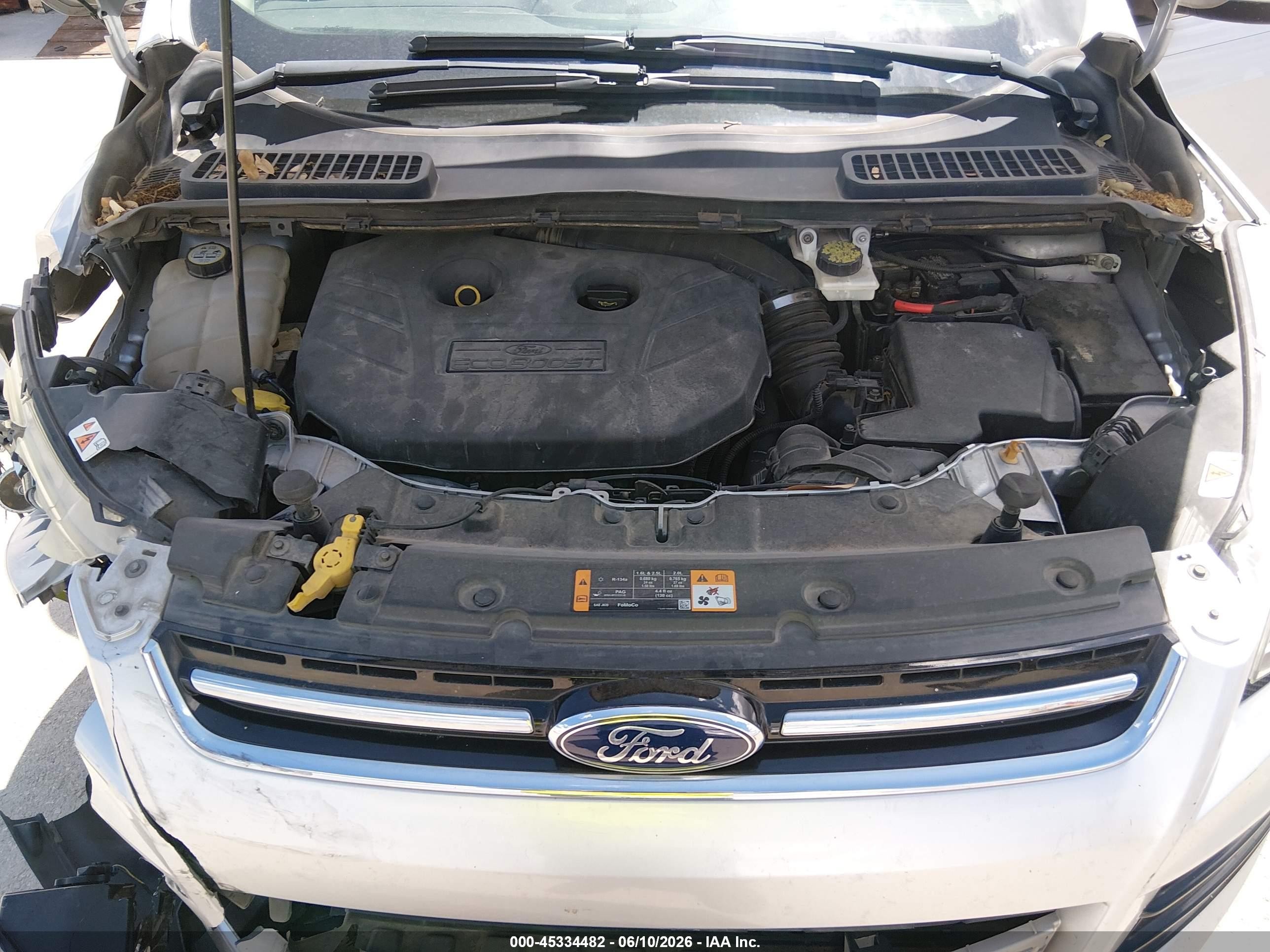 2013 Ford Escape Titanium Silver vin: 1FMCU0J93DUD15495