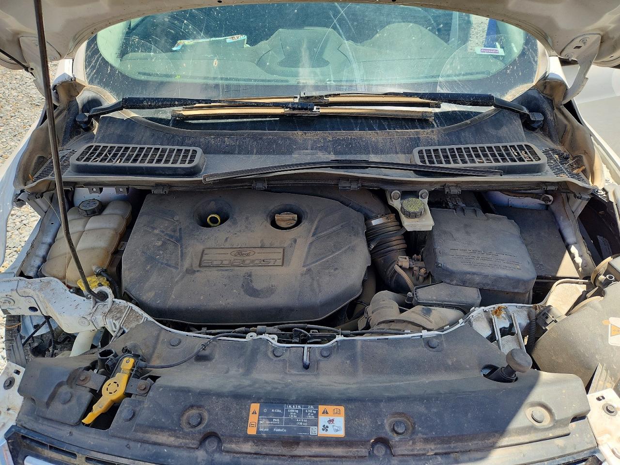 2013 Ford Escape Titanium Cream vin: 1FMCU0J93DUD38159