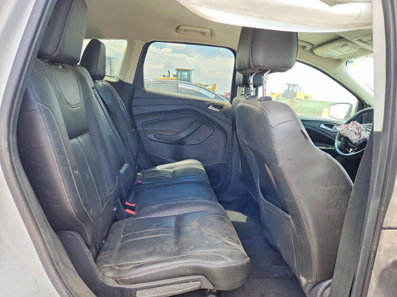 2013 Ford Escape Titanium Cream vin: 1FMCU0J93DUD38159