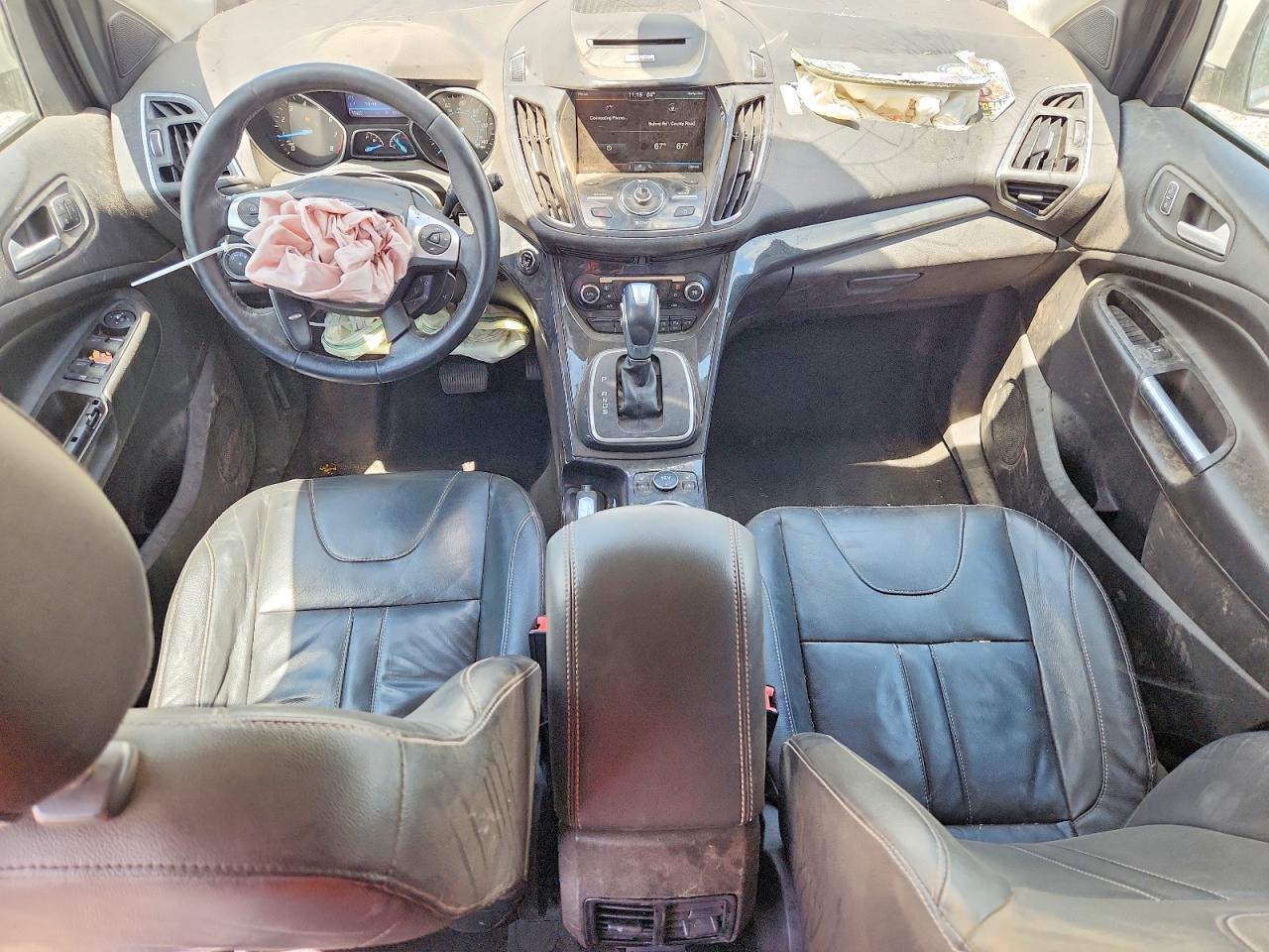 2013 Ford Escape Titanium Cream vin: 1FMCU0J93DUD38159