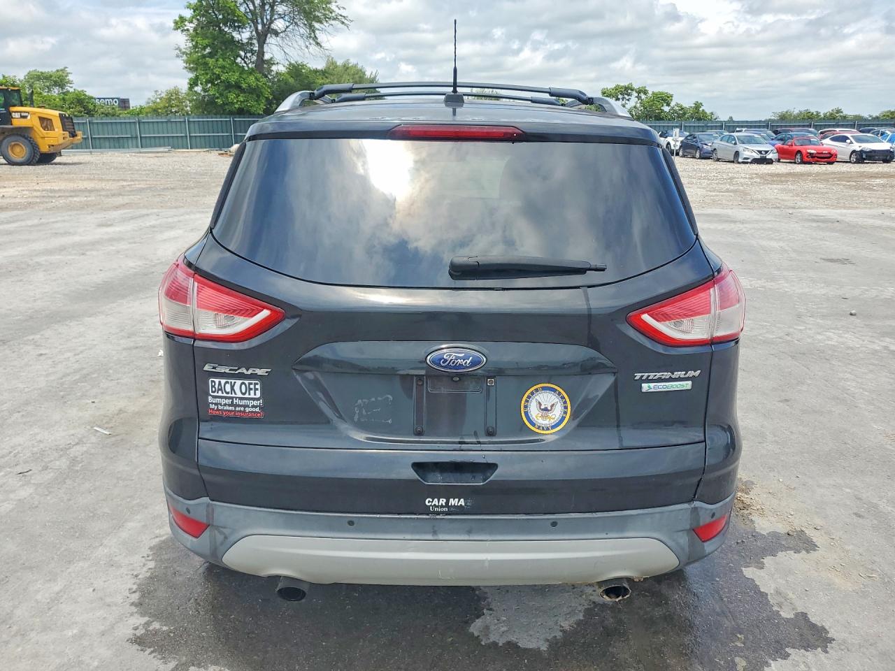 2013 Ford Escape Titanium Black vin: 1FMCU0J93DUD67502