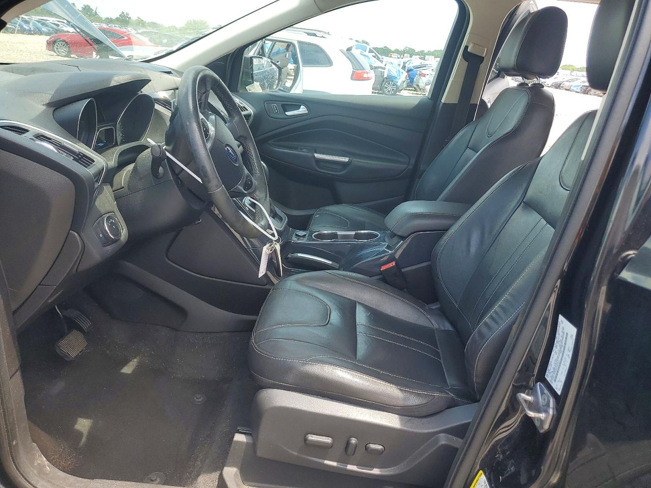 2013 Ford Escape Titanium Black vin: 1FMCU0J93DUD67502