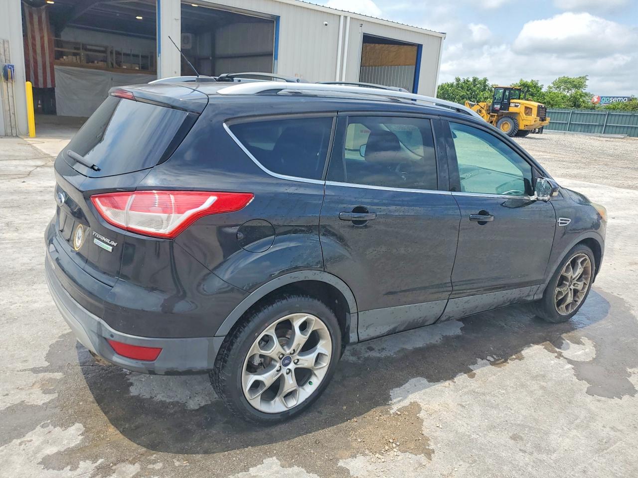 2013 Ford Escape Titanium Black vin: 1FMCU0J93DUD67502