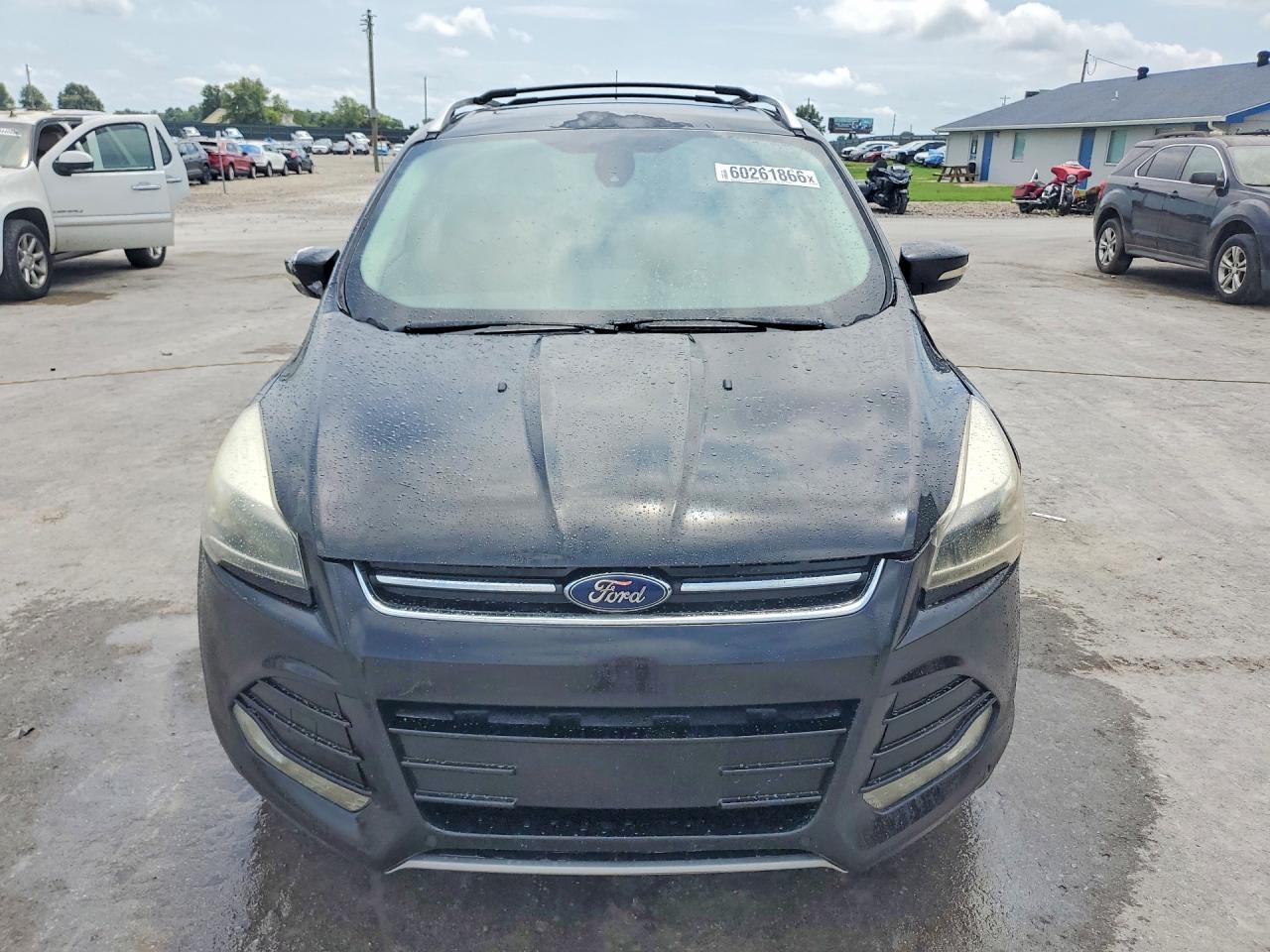 2013 Ford Escape Titanium Black vin: 1FMCU0J93DUD67502