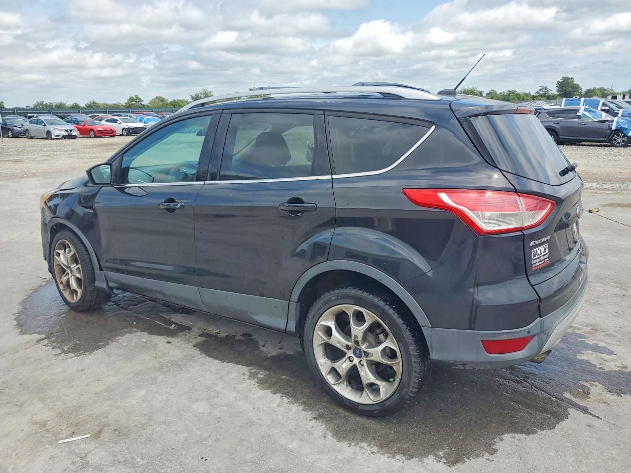 2013 Ford Escape Titanium Black vin: 1FMCU0J93DUD67502