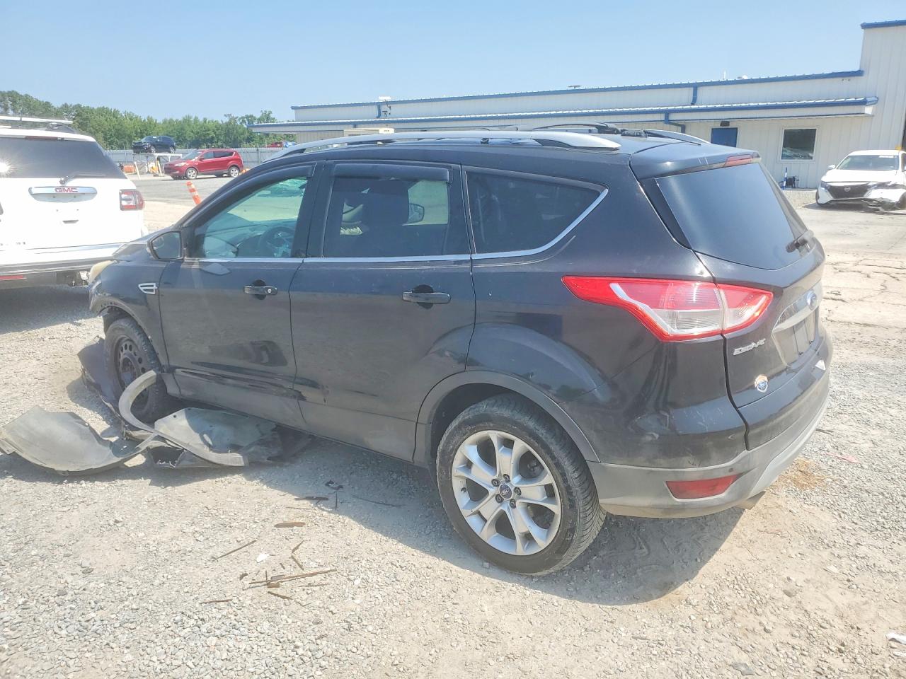 2014 Ford Escape Titanium Black vin: 1FMCU0J93EUA10693