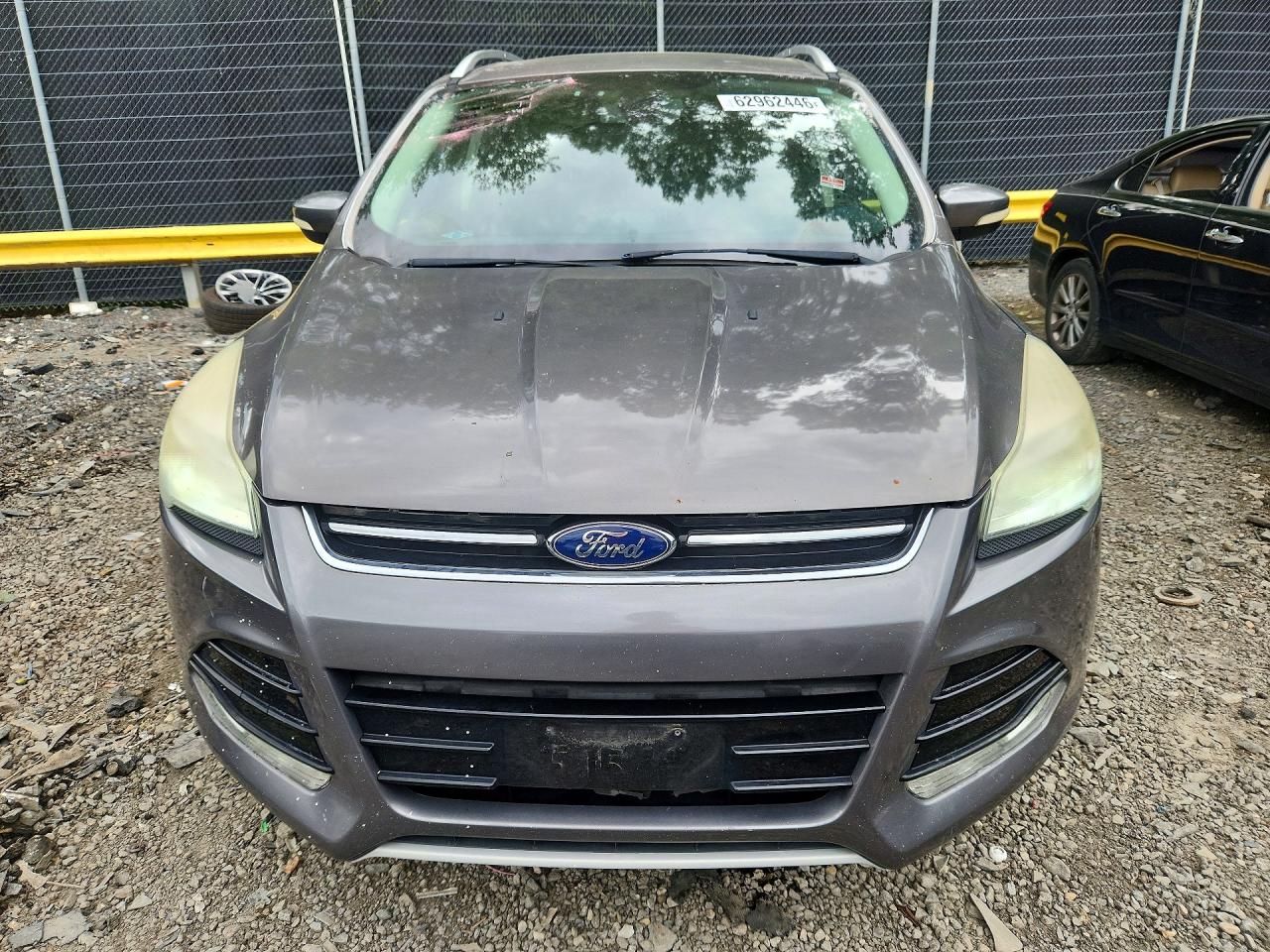 2014 Ford Escape Titanium Серый vin: 1FMCU0J93EUA39756