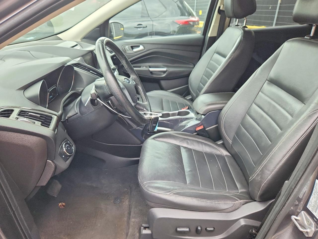 2014 Ford Escape Titanium Серый vin: 1FMCU0J93EUA39756