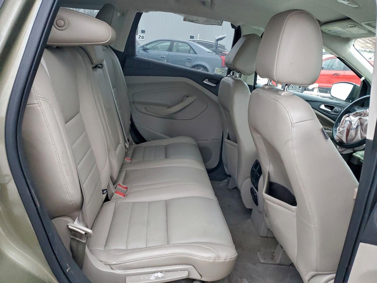 2014 Ford Escape Titanium Green vin: 1FMCU0J93EUB19798