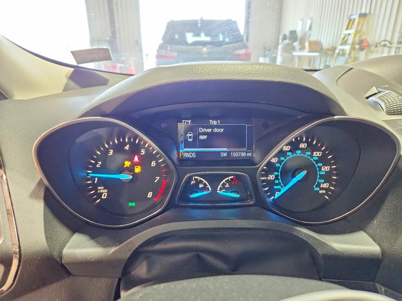 2014 Ford Escape Titanium Черный vin: 1FMCU0J93EUB38013