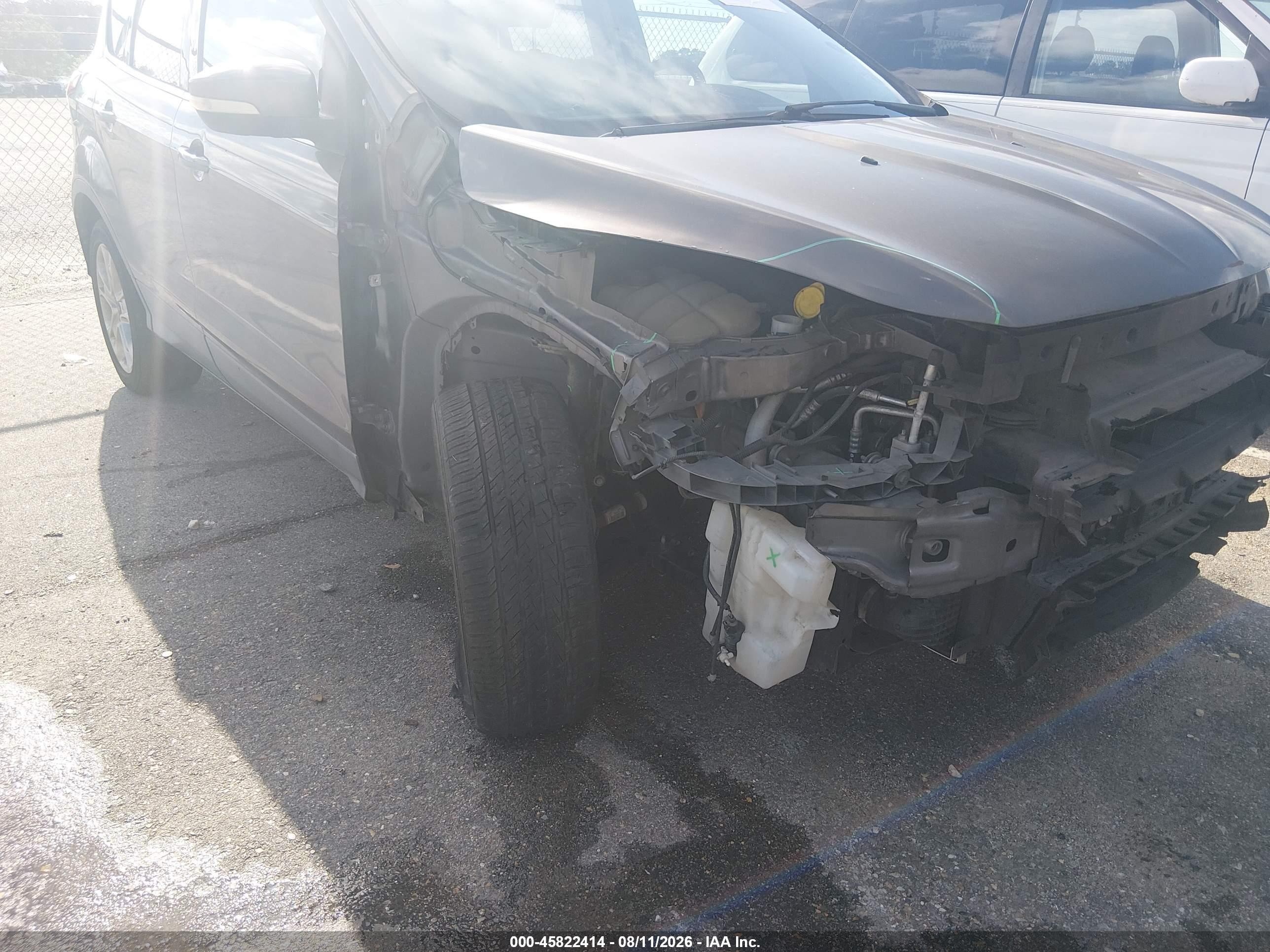 2014 Ford Escape Titanium Gray vin: 1FMCU0J93EUB39386