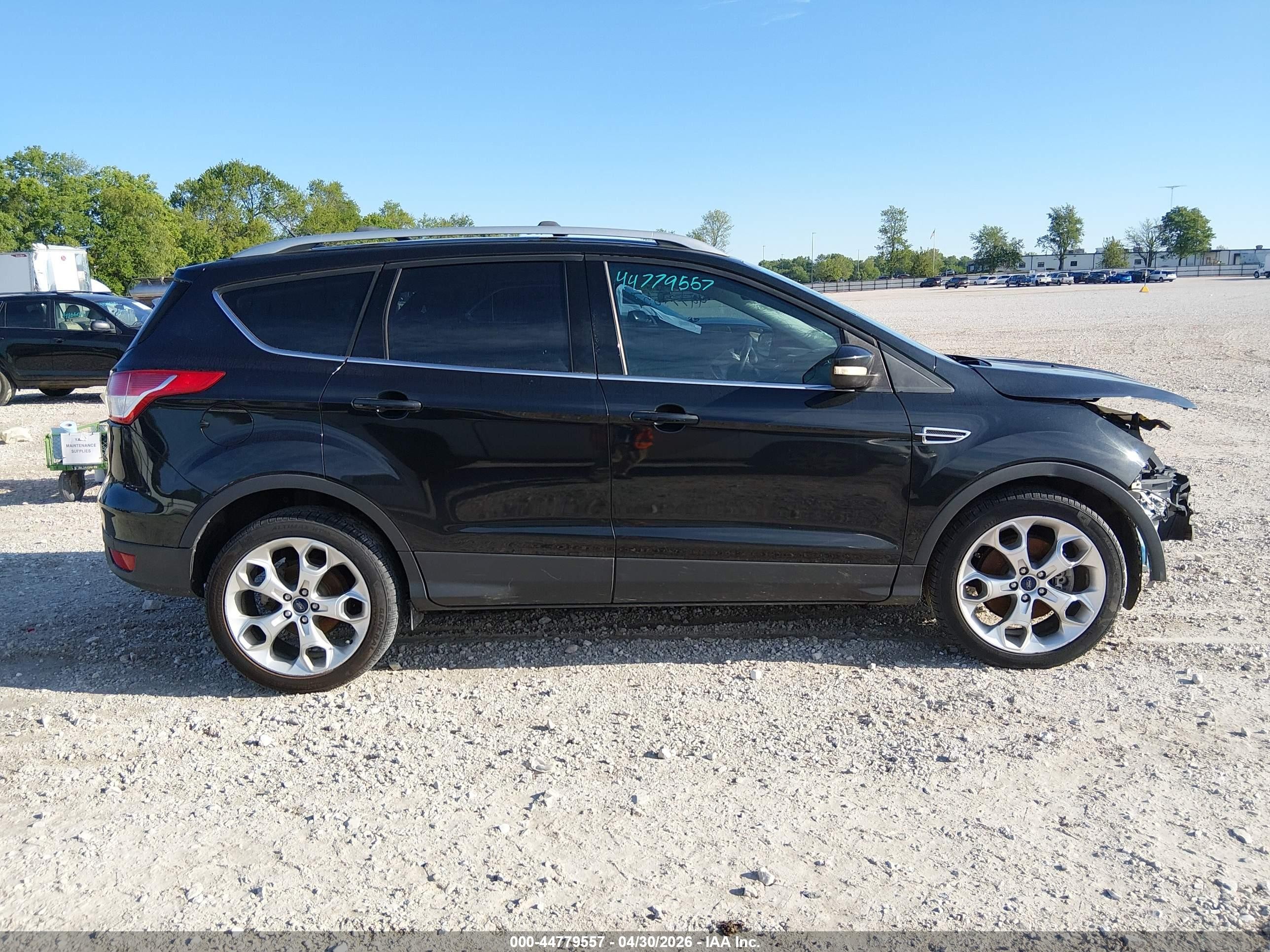 2014 Ford Escape Titanium Black vin: 1FMCU0J93EUB62568