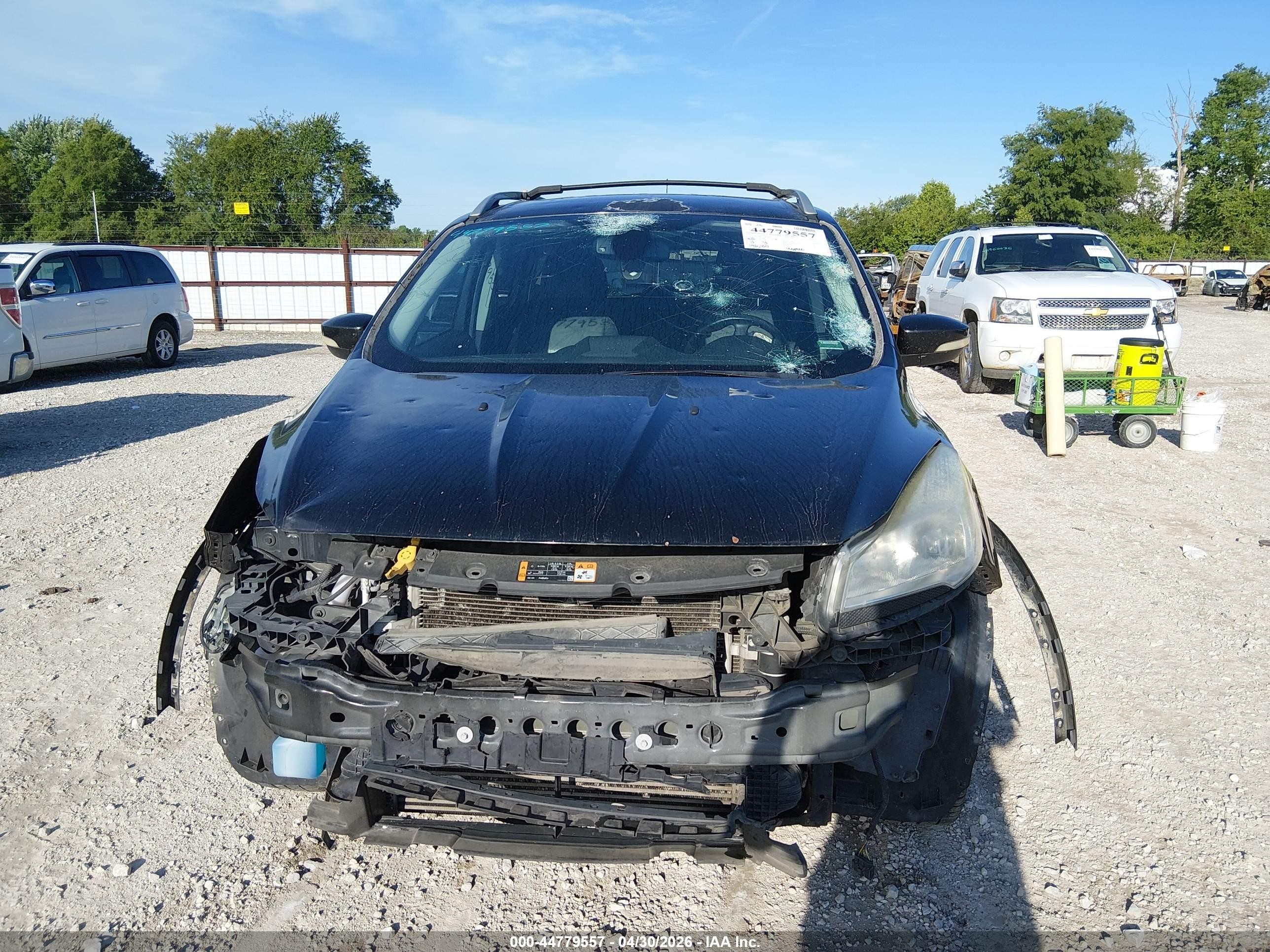 2014 Ford Escape Titanium Black vin: 1FMCU0J93EUB62568