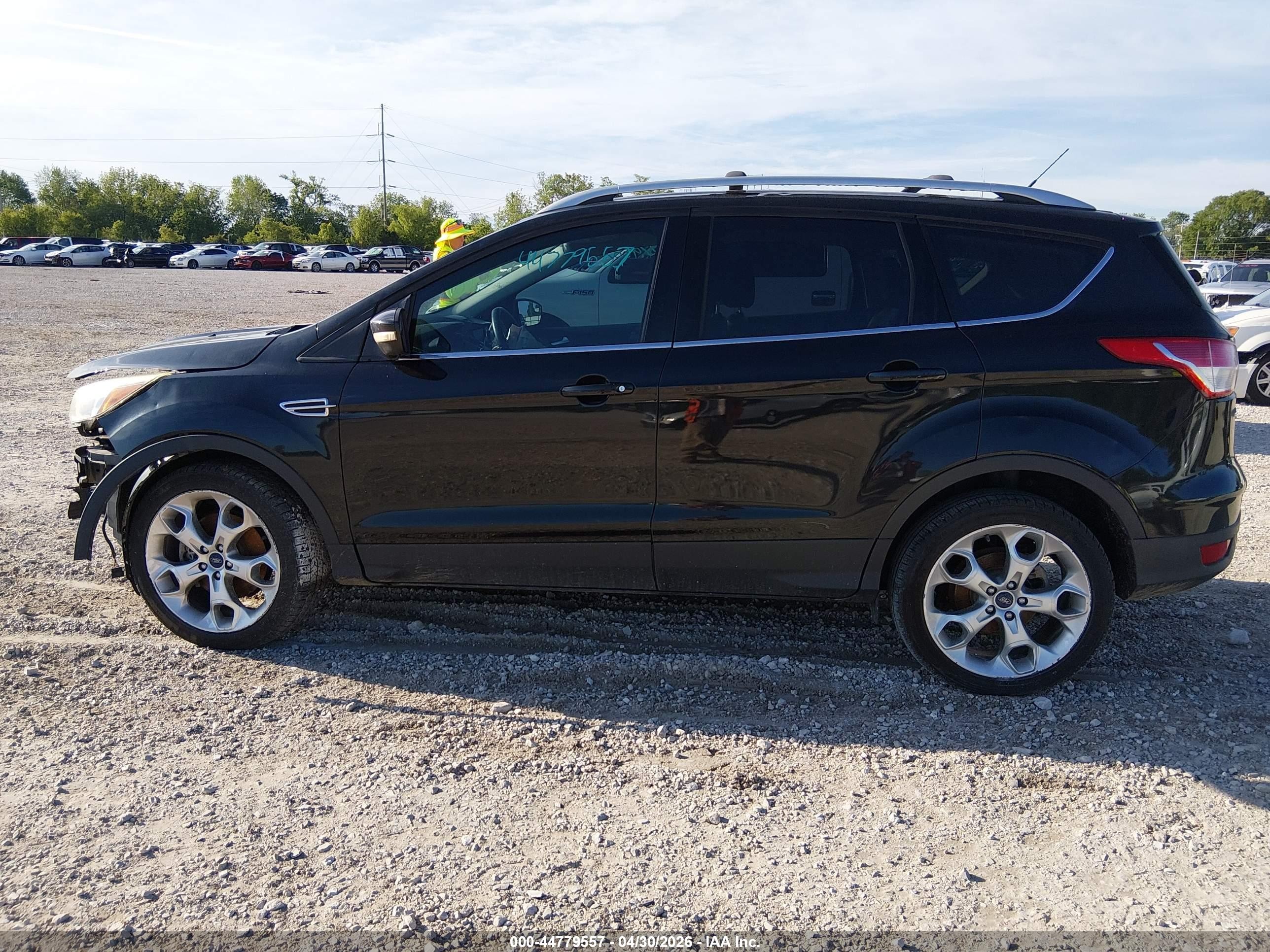 2014 Ford Escape Titanium Black vin: 1FMCU0J93EUB62568