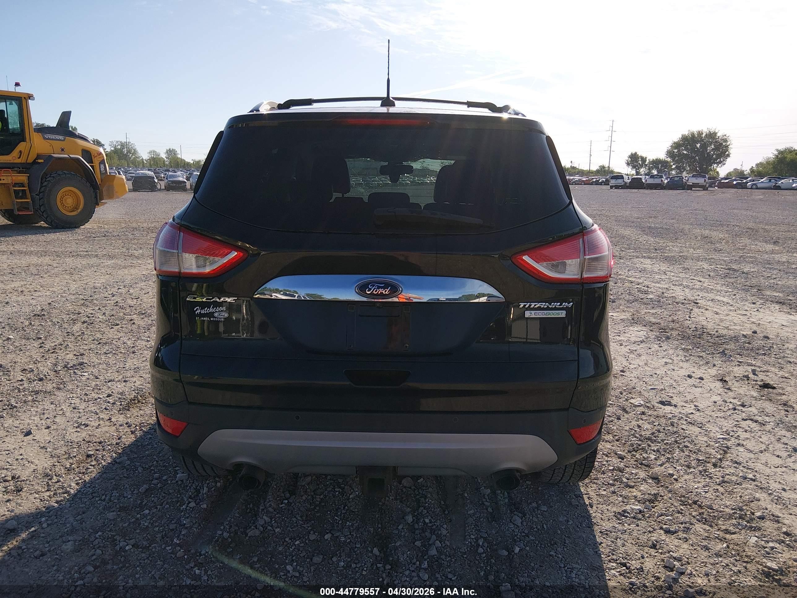 2014 Ford Escape Titanium Black vin: 1FMCU0J93EUB62568