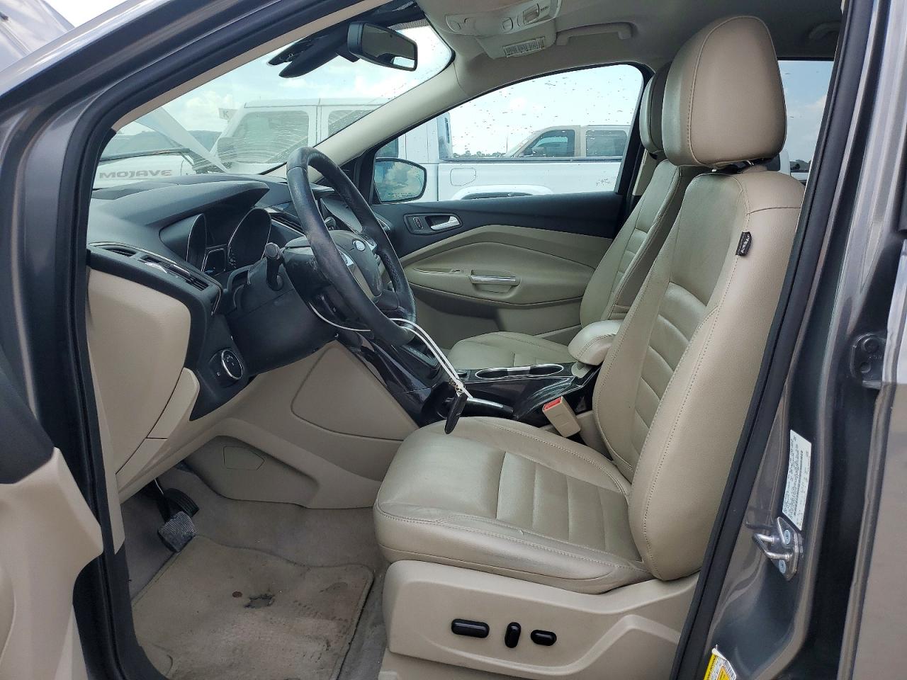 2014 Ford Escape Titanium Gray vin: 1FMCU0J93EUD06278