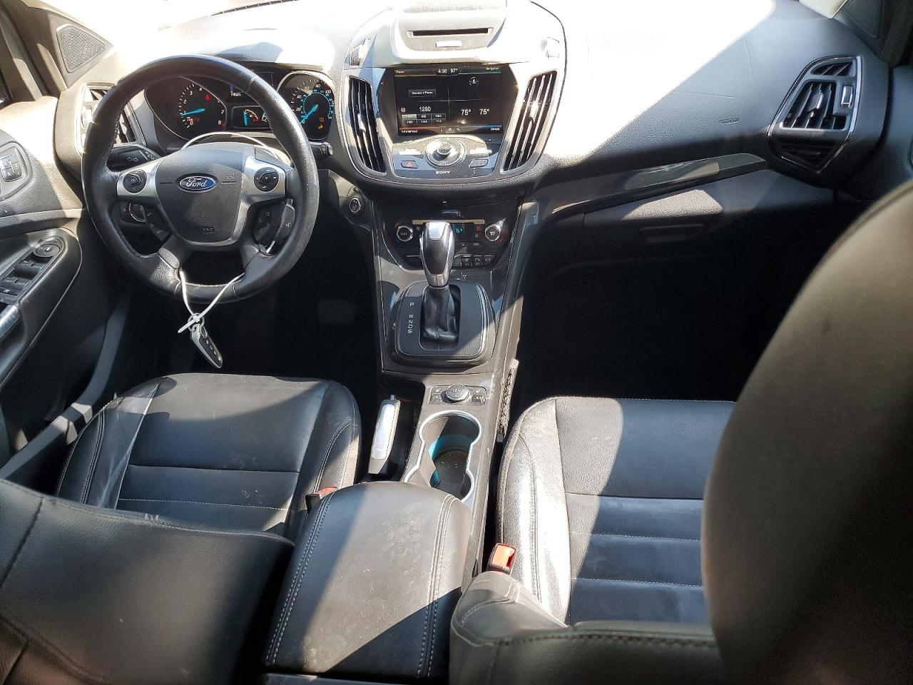 2014 Ford Escape Titanium Black vin: 1FMCU0J93EUD50149