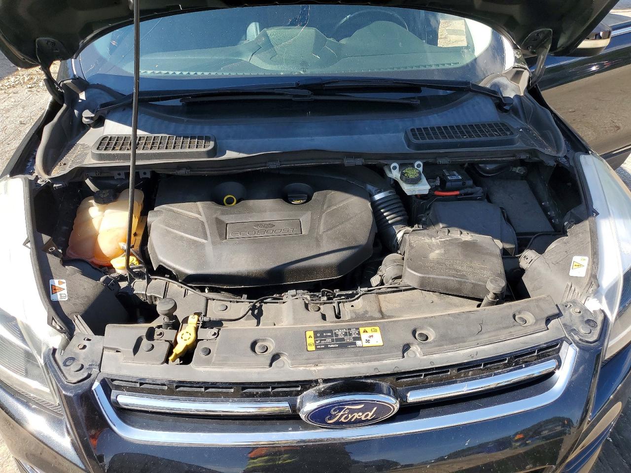 2014 Ford Escape Titanium Black vin: 1FMCU0J93EUD50149