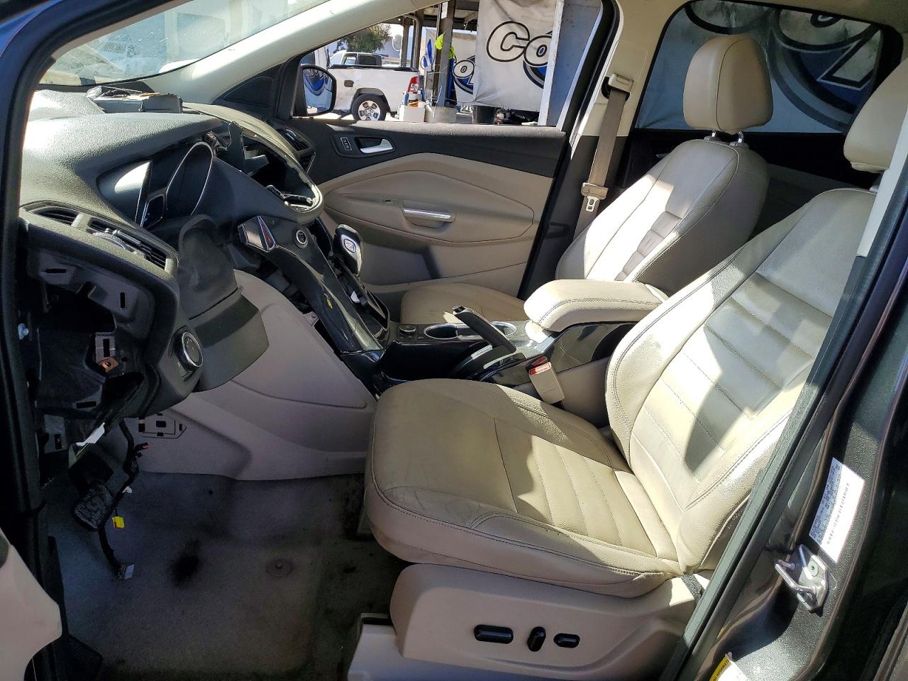 2015 Ford Escape Titanium Charcoal vin: 1FMCU0J93FUA27026