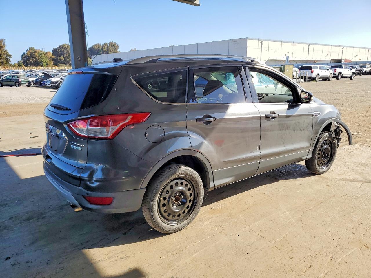 2015 Ford Escape Titanium Charcoal vin: 1FMCU0J93FUA27026