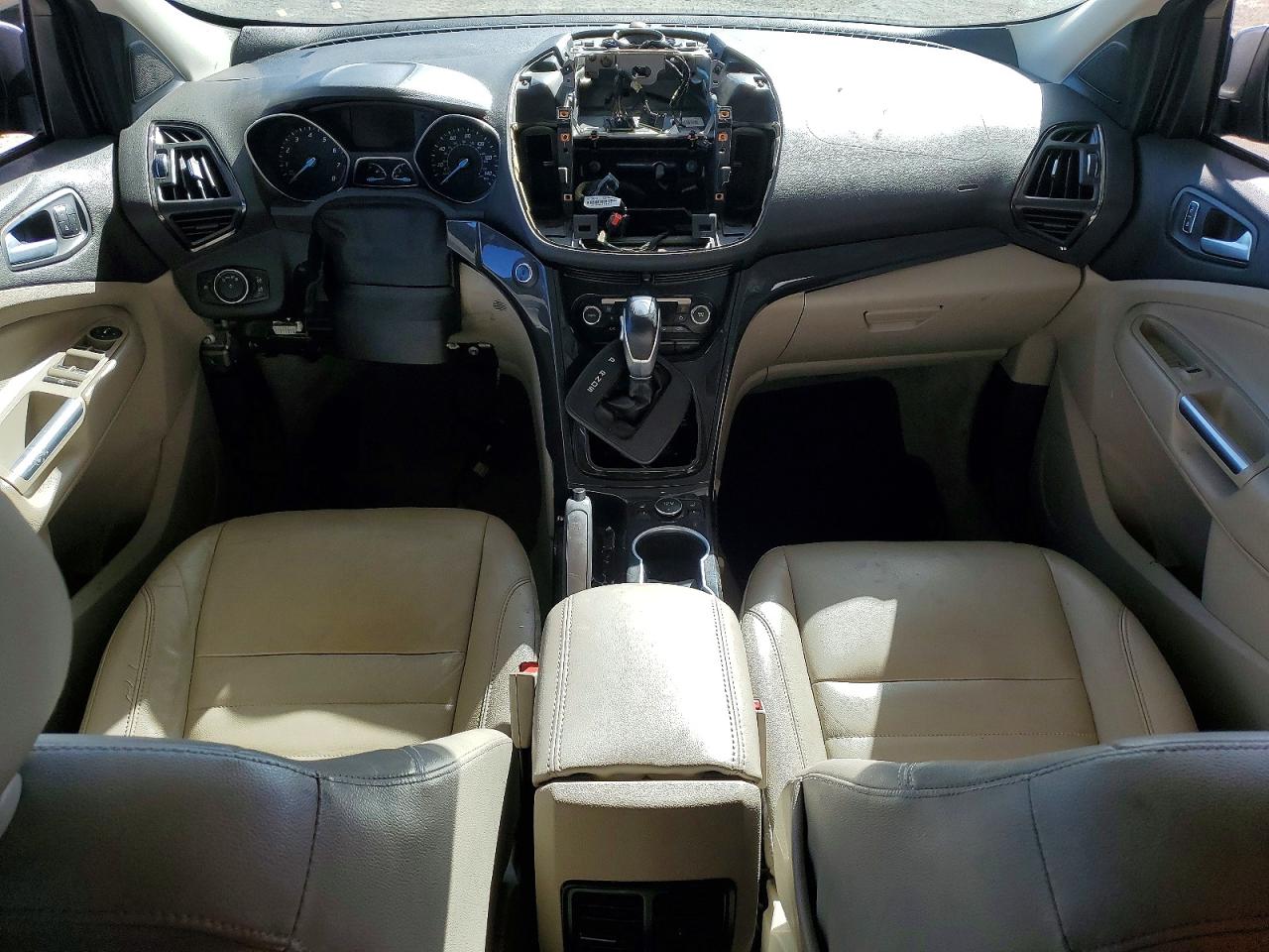 2015 Ford Escape Titanium Charcoal vin: 1FMCU0J93FUA27026