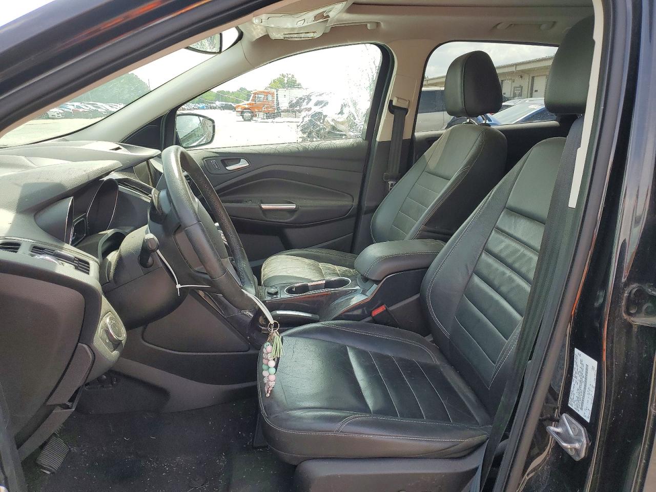 2015 Ford Escape Titanium Black vin: 1FMCU0J93FUA50483