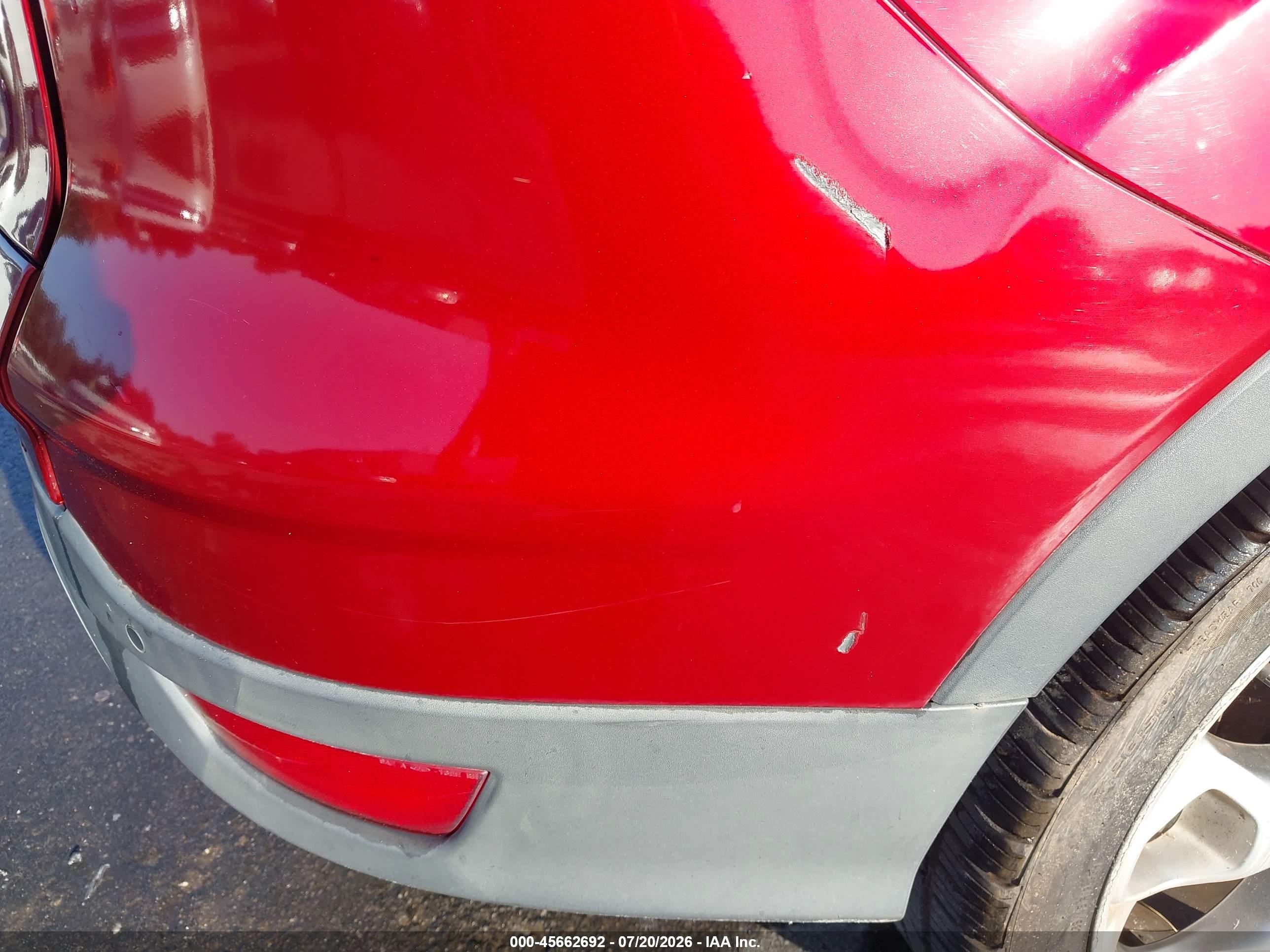 2015 Ford Escape Titanium Red vin: 1FMCU0J93FUA56932