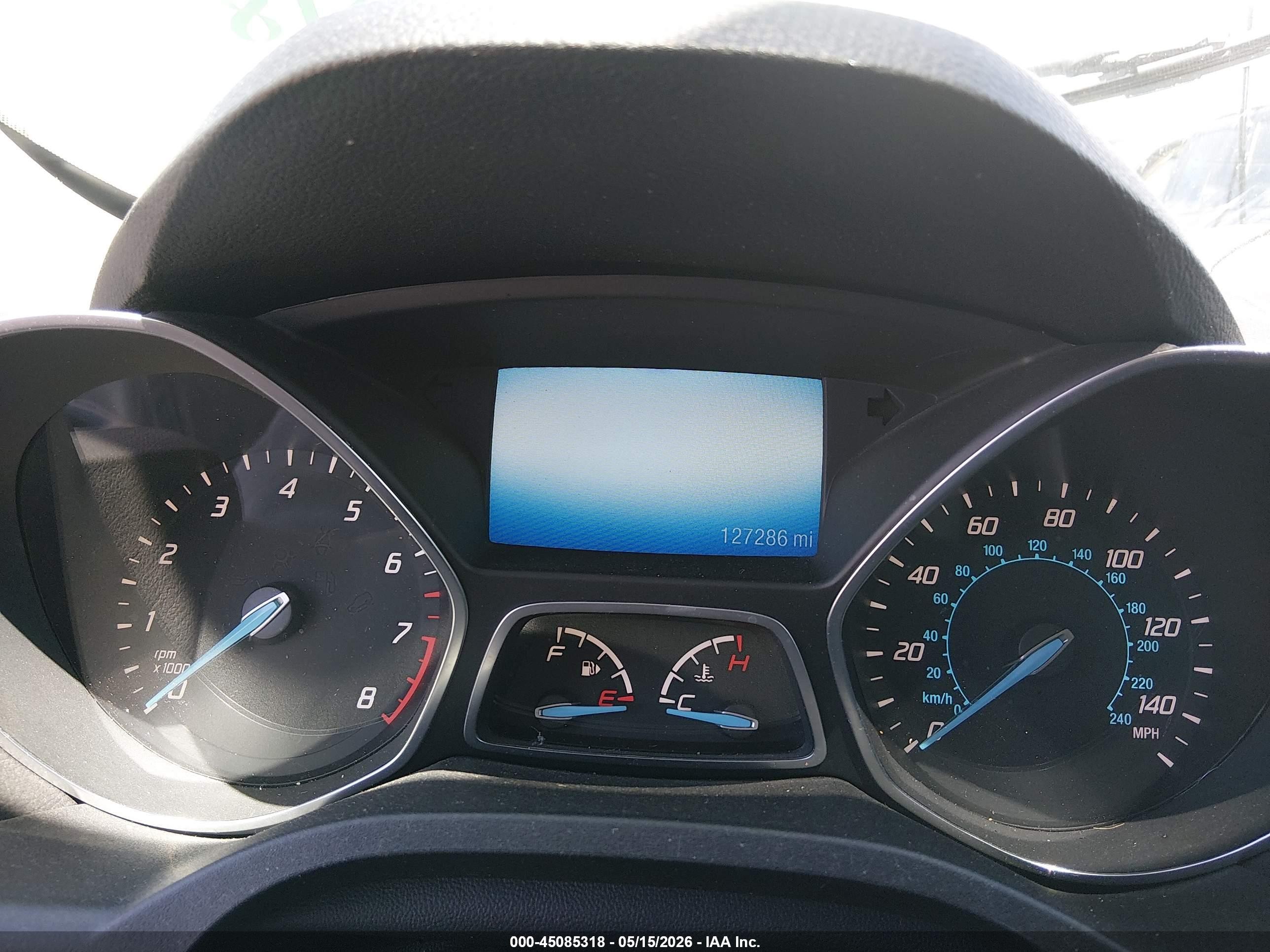 2015 Ford Escape Titanium Белый vin: 1FMCU0J93FUA63170