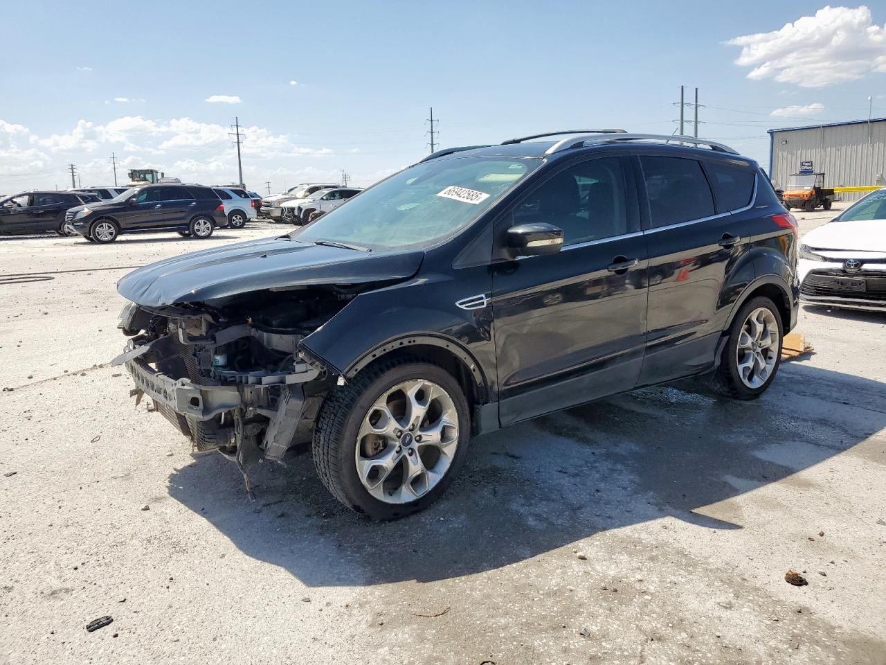 2015 Ford Escape Titanium Black vin: 1FMCU0J93FUB48350