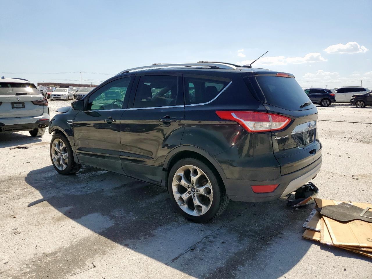 2015 Ford Escape Titanium Black vin: 1FMCU0J93FUB48350
