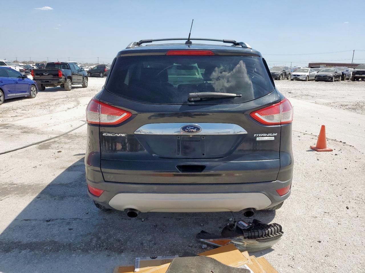 2015 Ford Escape Titanium Black vin: 1FMCU0J93FUB48350