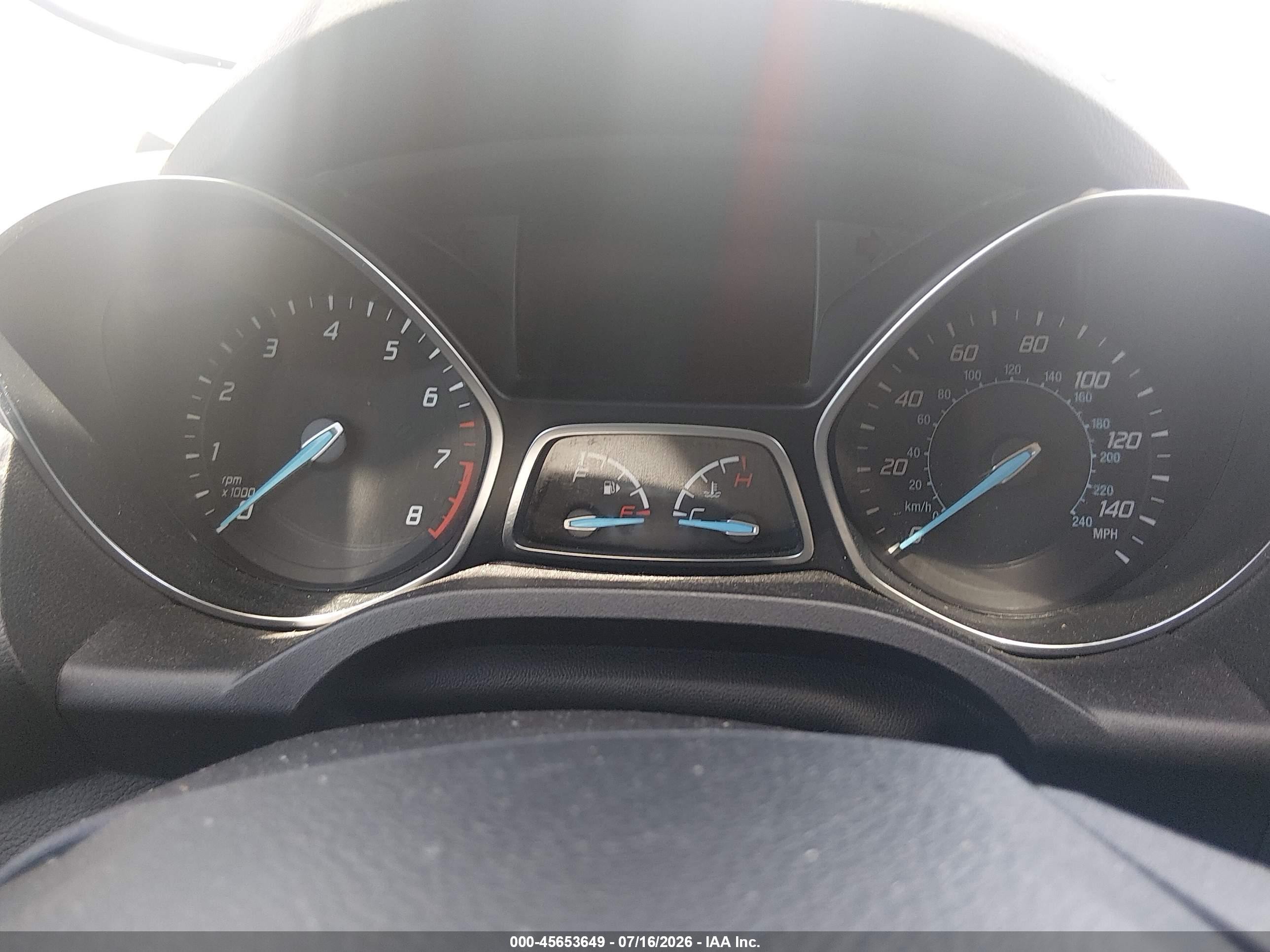 2015 Ford Escape Titanium Silver vin: 1FMCU0J93FUC76457