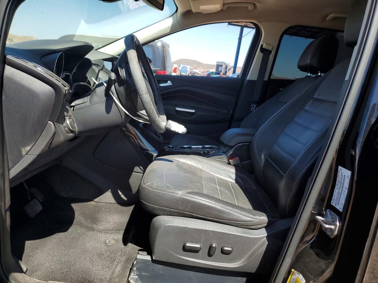 2016 Ford Escape Titanium Black vin: 1FMCU0J93GUC60065