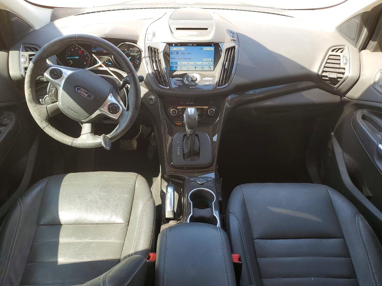 2016 Ford Escape Titanium Black vin: 1FMCU0J93GUC60065