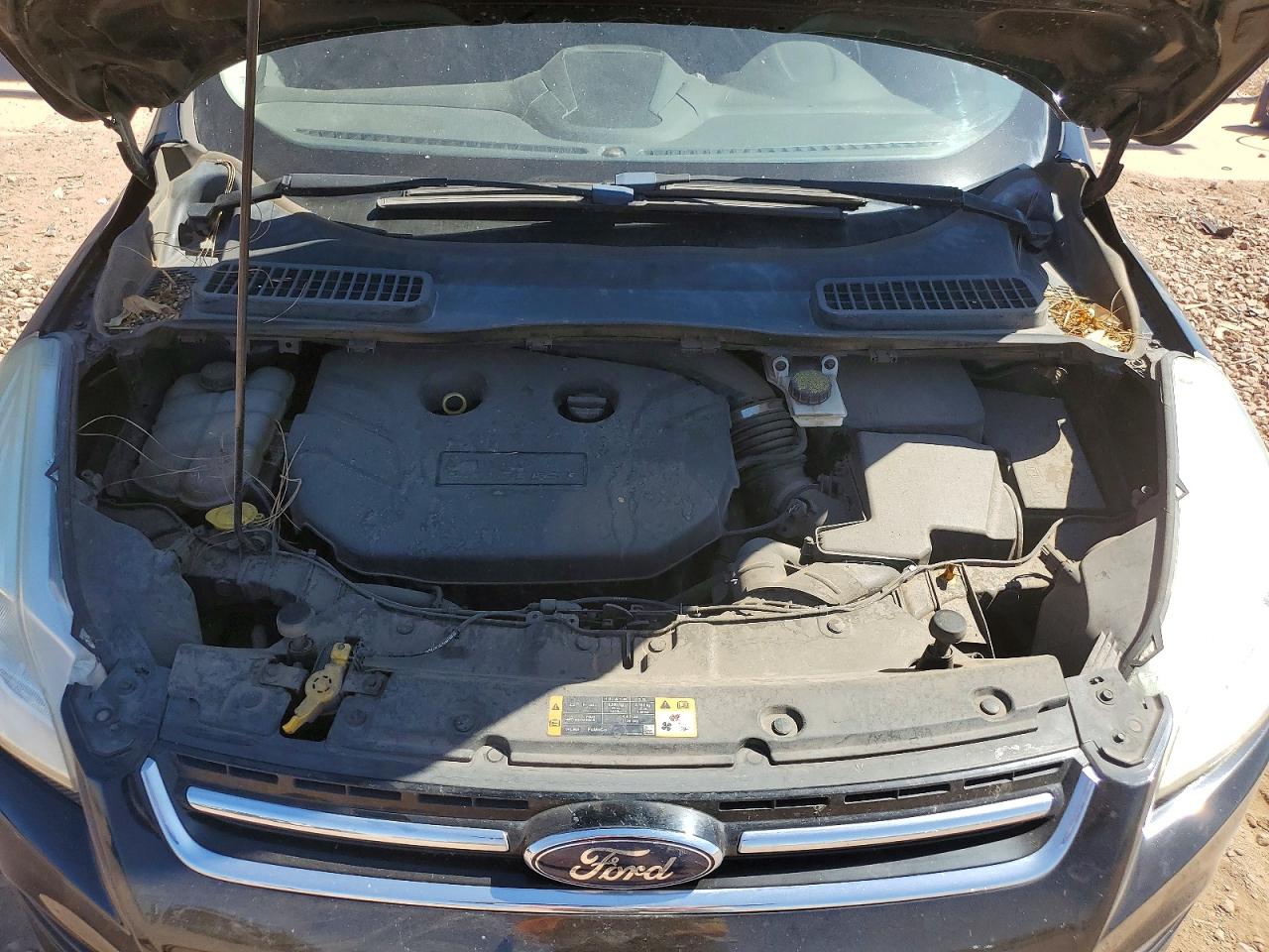 2016 Ford Escape Titanium Black vin: 1FMCU0J93GUC60065