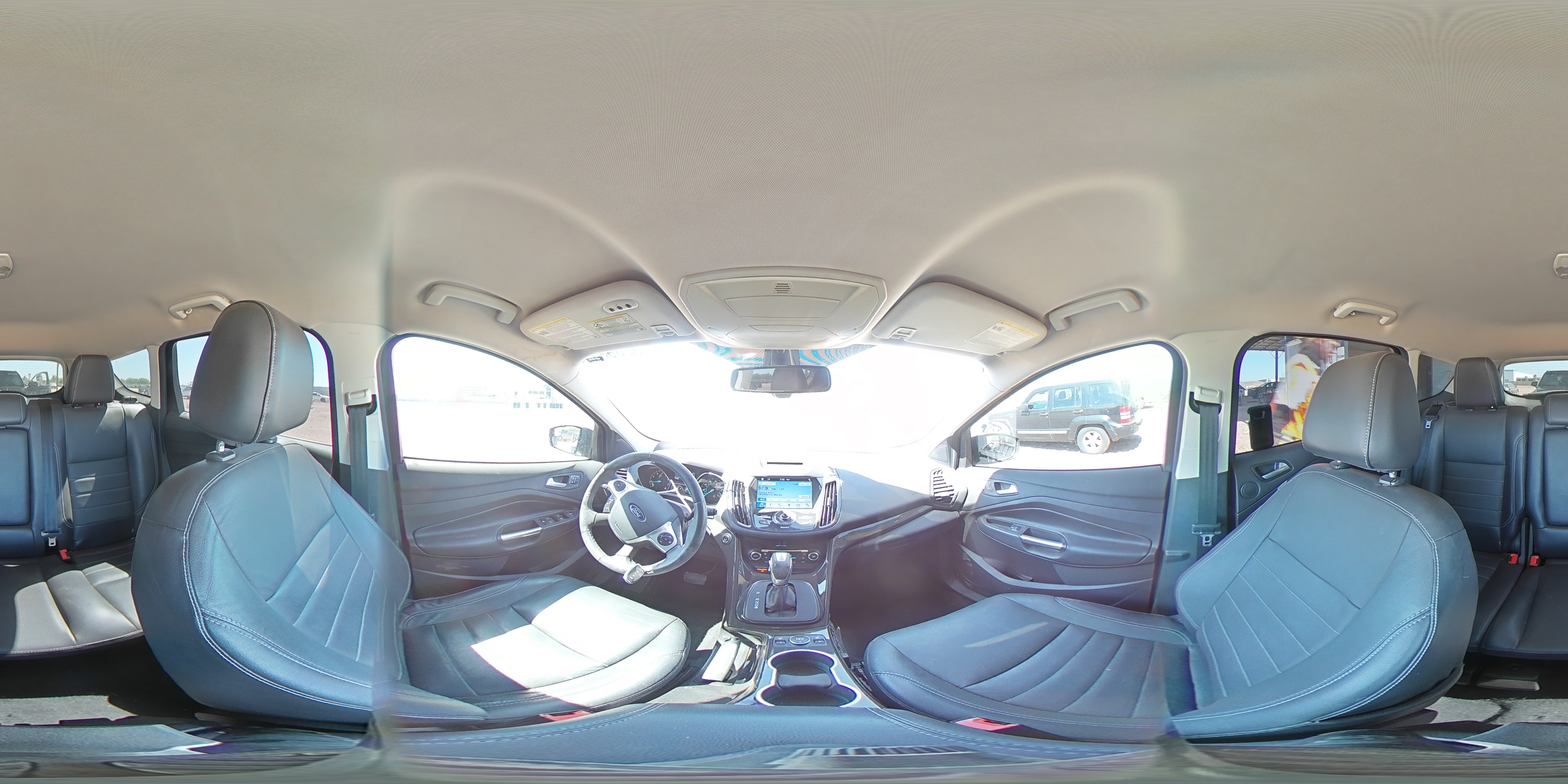 2016 Ford Escape Titanium Black vin: 1FMCU0J93GUC60065