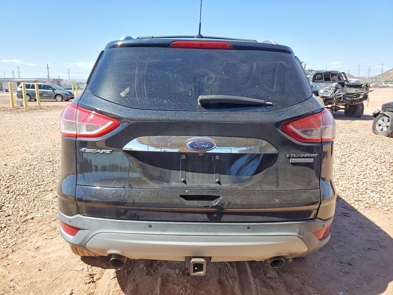 2016 Ford Escape Titanium Black vin: 1FMCU0J93GUC60065