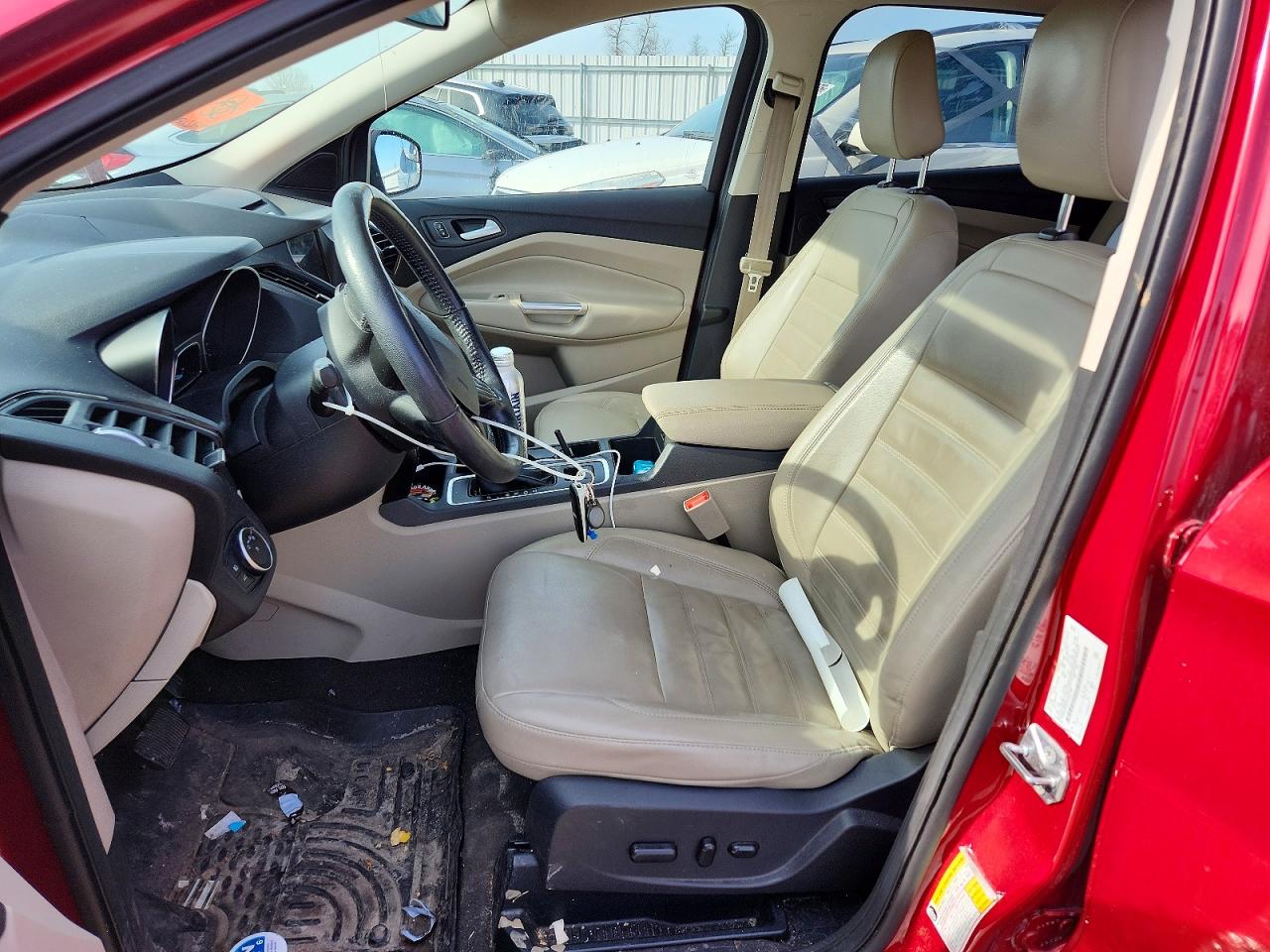 2018 Ford Escape Titanium Бордовый vin: 1FMCU0J93JUA02183