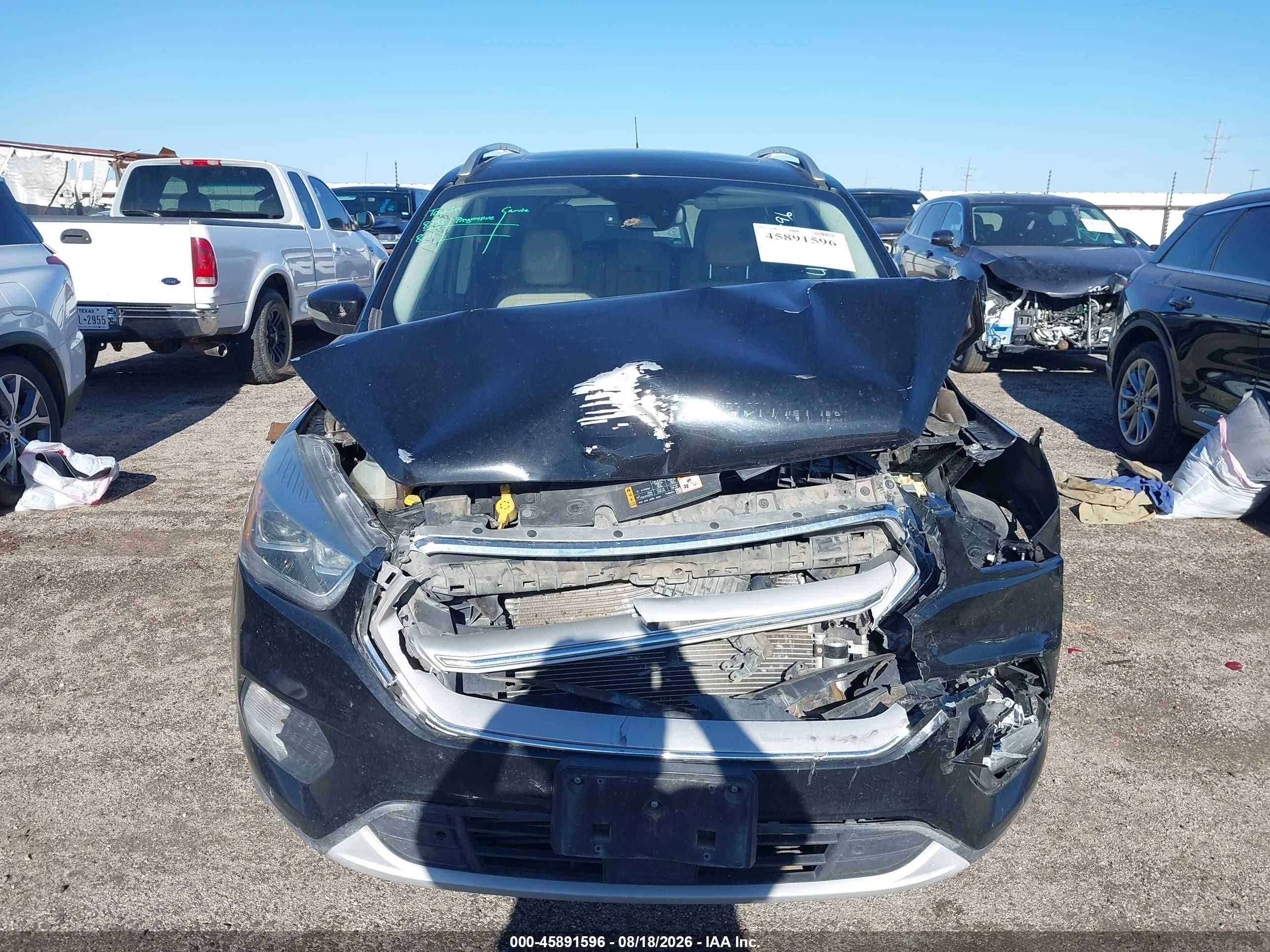 2019 Ford Escape Titanium Black vin: 1FMCU0J93KUC29407
