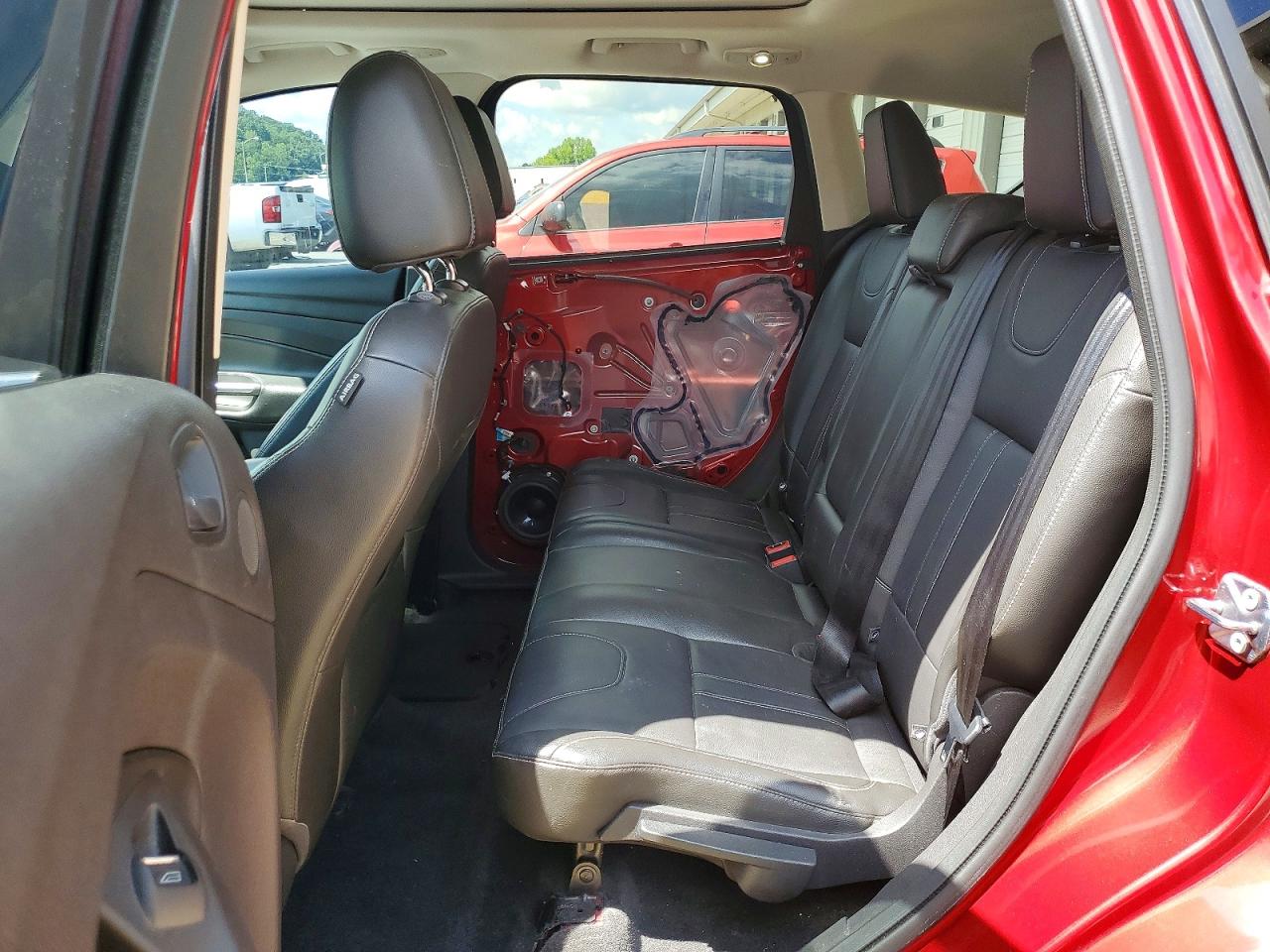 2013 Ford Escape Titanium Red vin: 1FMCU0J94DUA84980