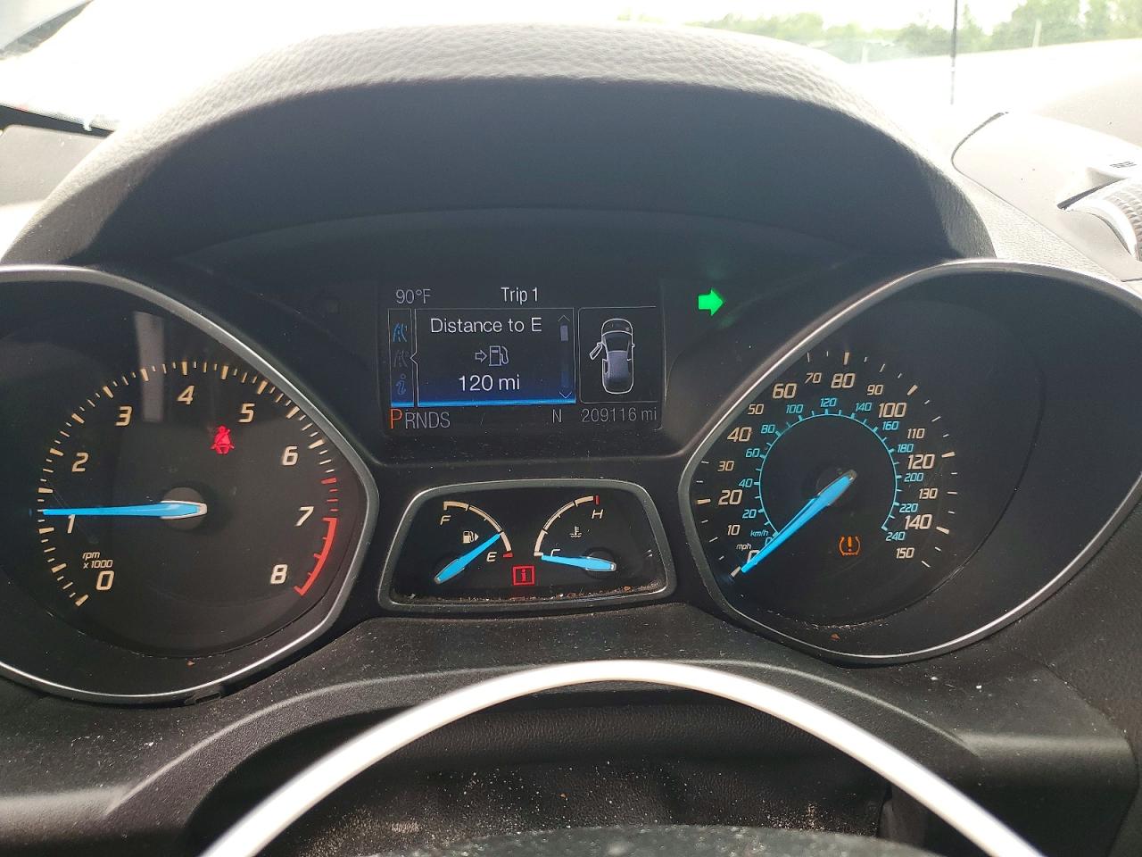 2013 Ford Escape Titanium Черный vin: 1FMCU0J94DUB15046