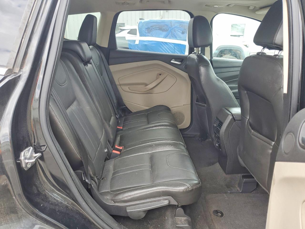 2013 Ford Escape Titanium Черный vin: 1FMCU0J94DUB15046