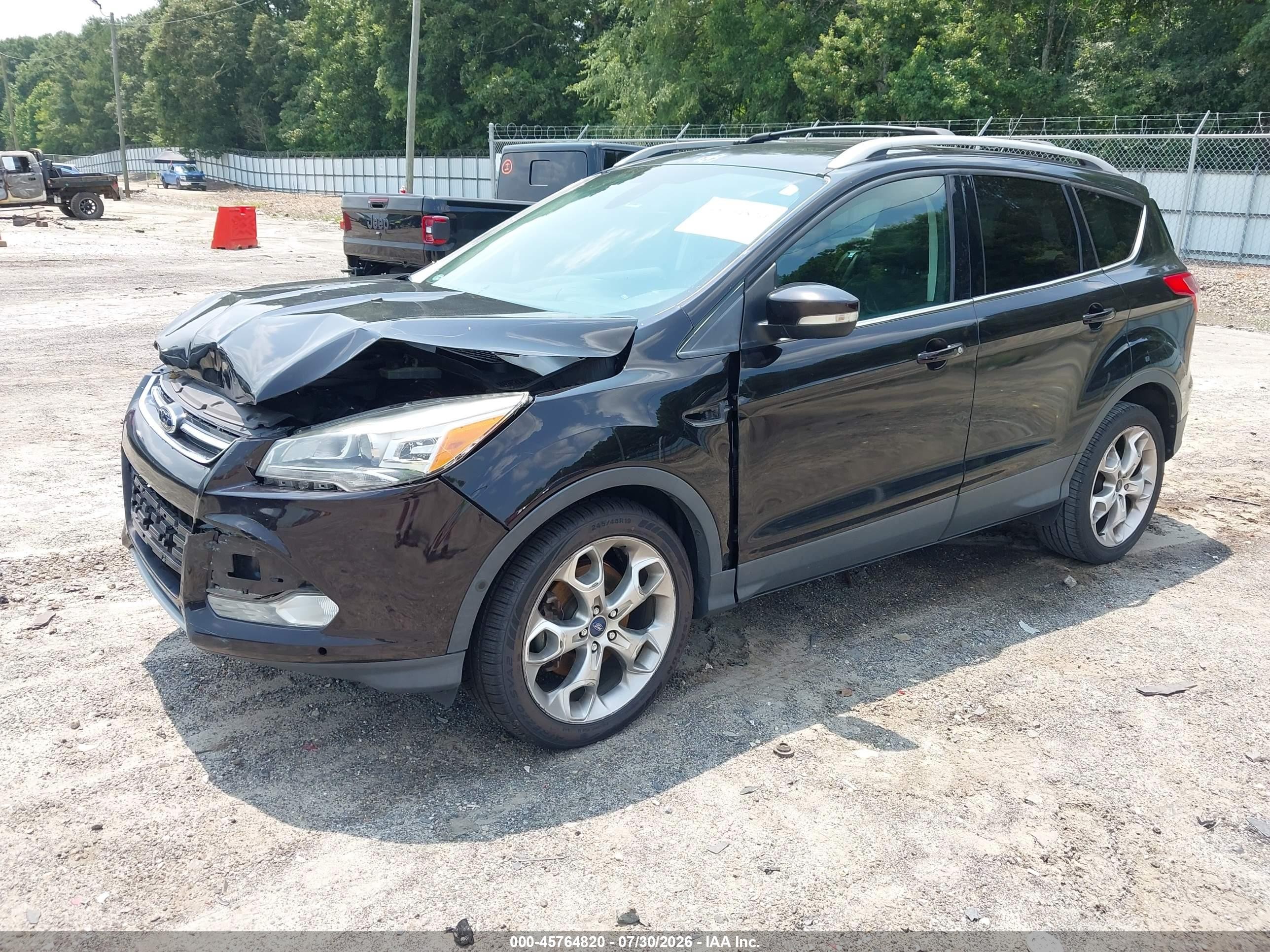 2013 Ford Escape Titanium Purple vin: 1FMCU0J94DUC20055