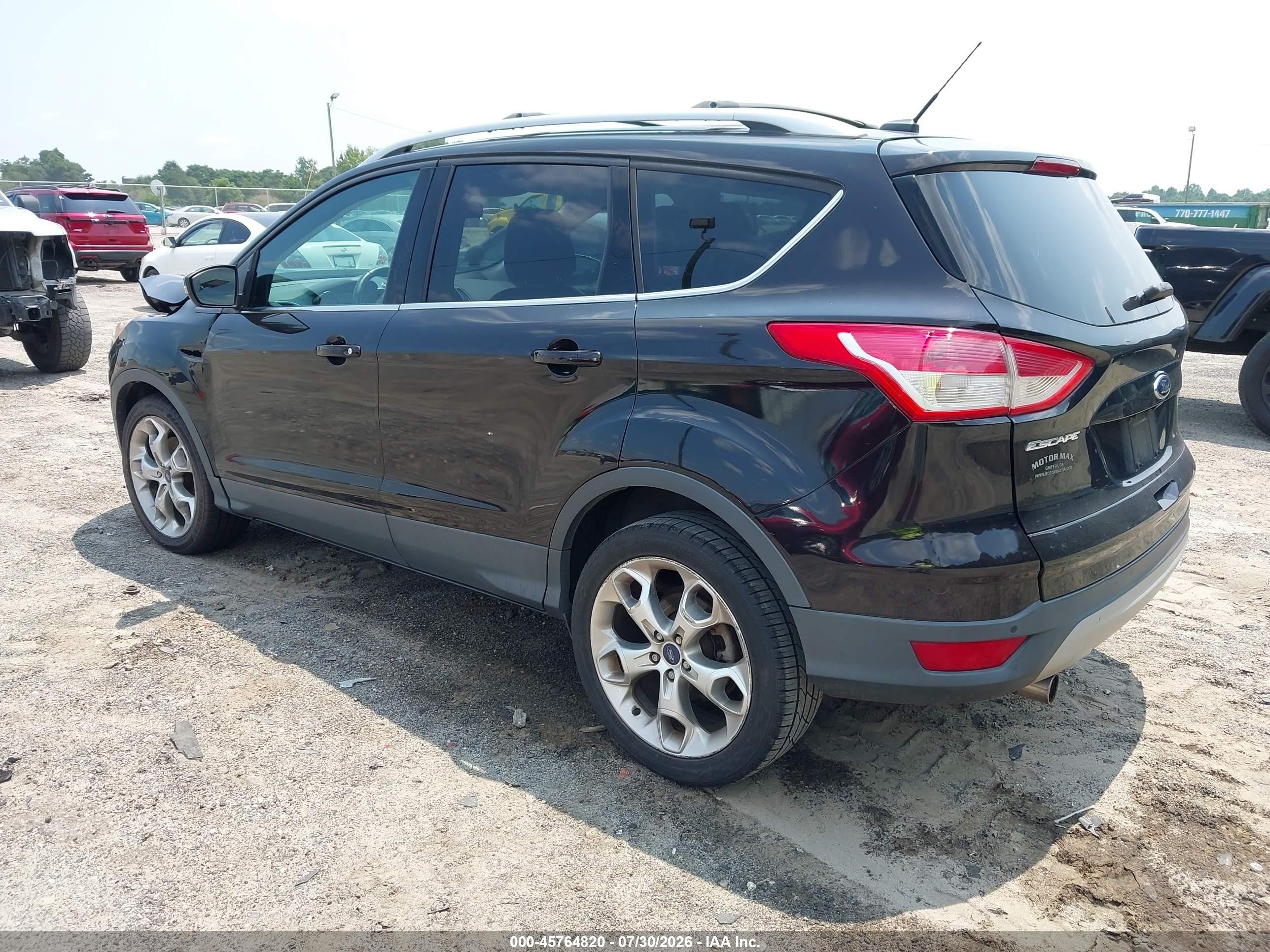 2013 Ford Escape Titanium Purple vin: 1FMCU0J94DUC20055